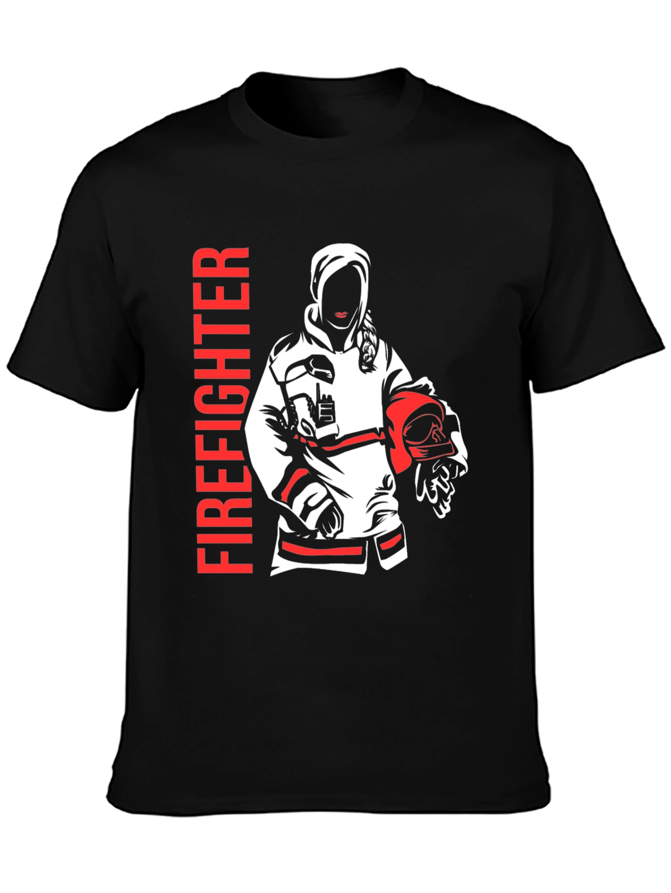 Firefighter Graphic Tee - Heroic Design