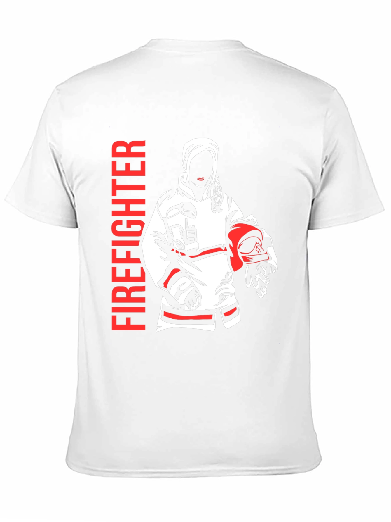 Firefighter Graphic Tee - Heroic Design