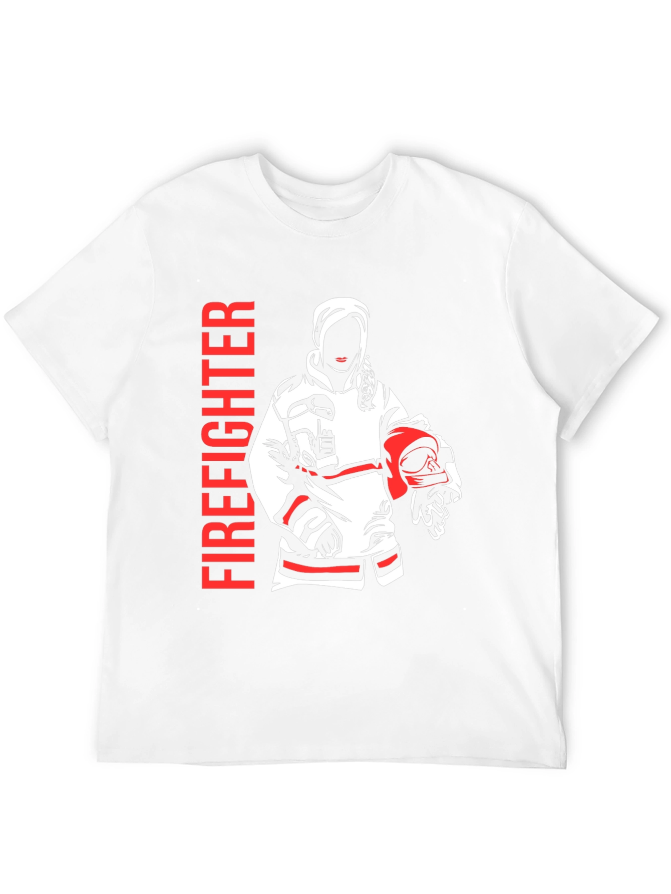 Firefighter Graphic Tee - Heroic Design