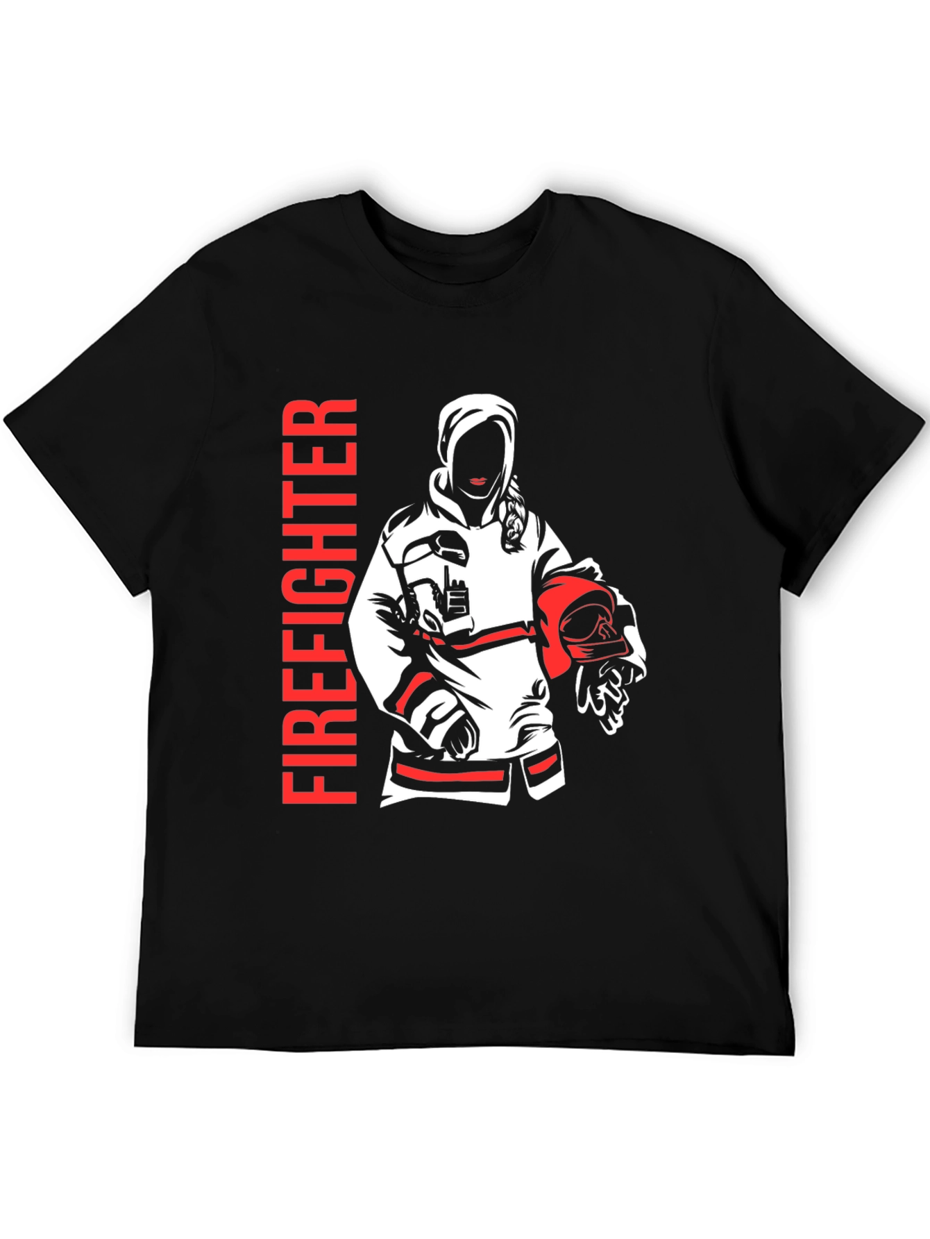 Firefighter Graphic Tee - Heroic Design