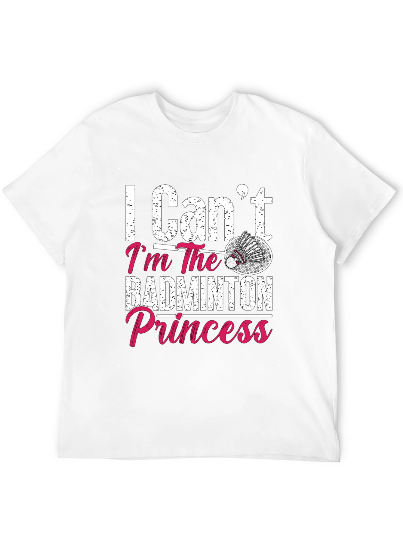Badminton Princess Graphic T-Shirt