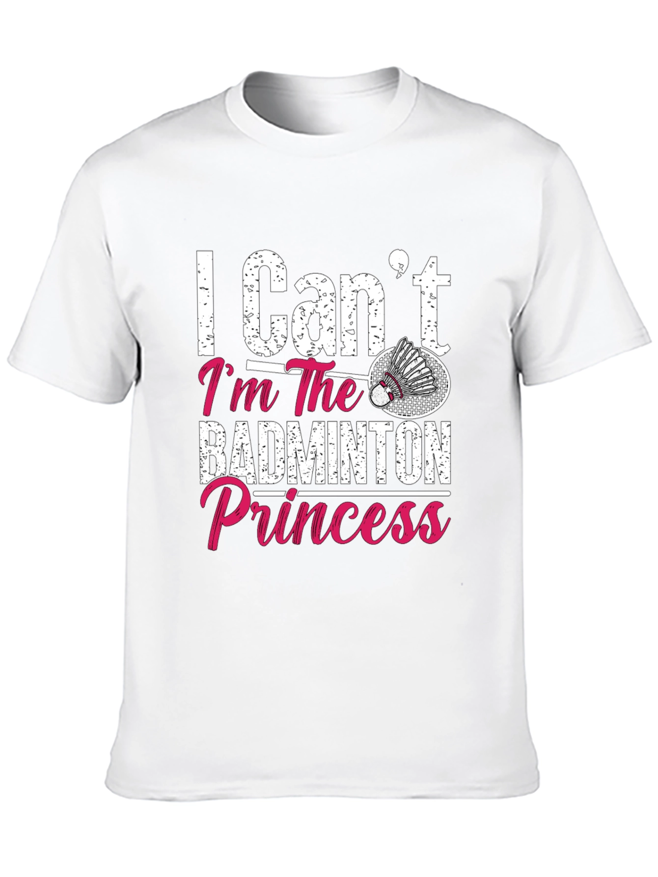 Badminton Princess Graphic T-Shirt