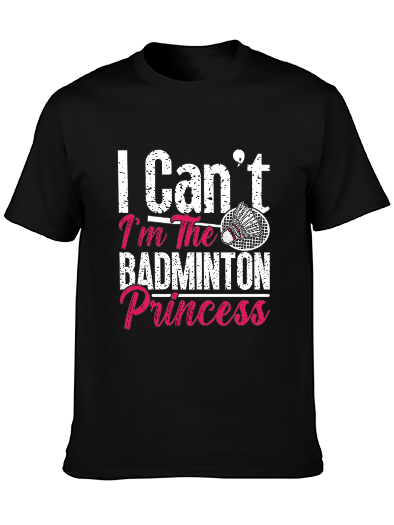 Badminton Princess Graphic T-Shirt