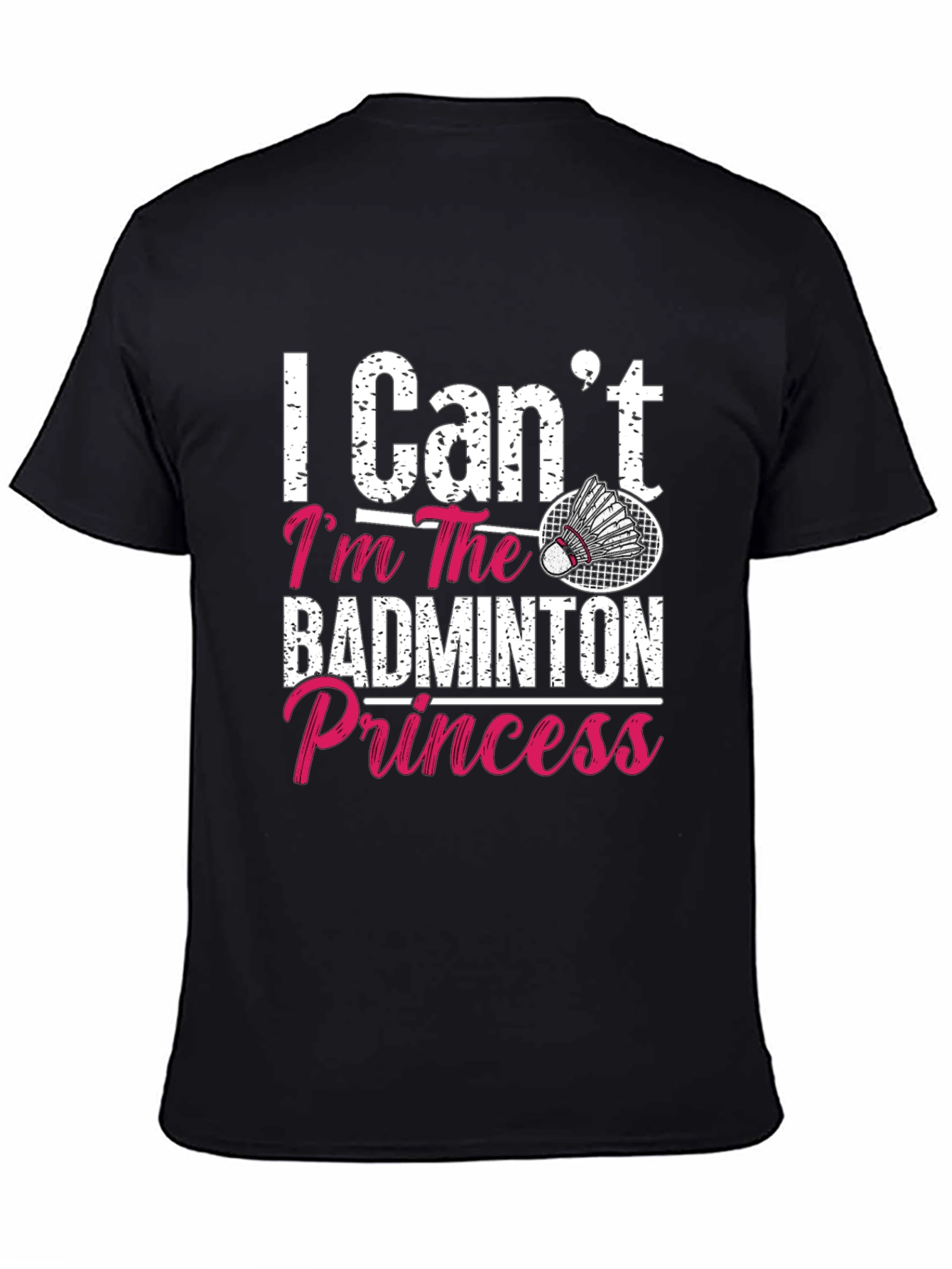 Badminton Princess Graphic T-Shirt
