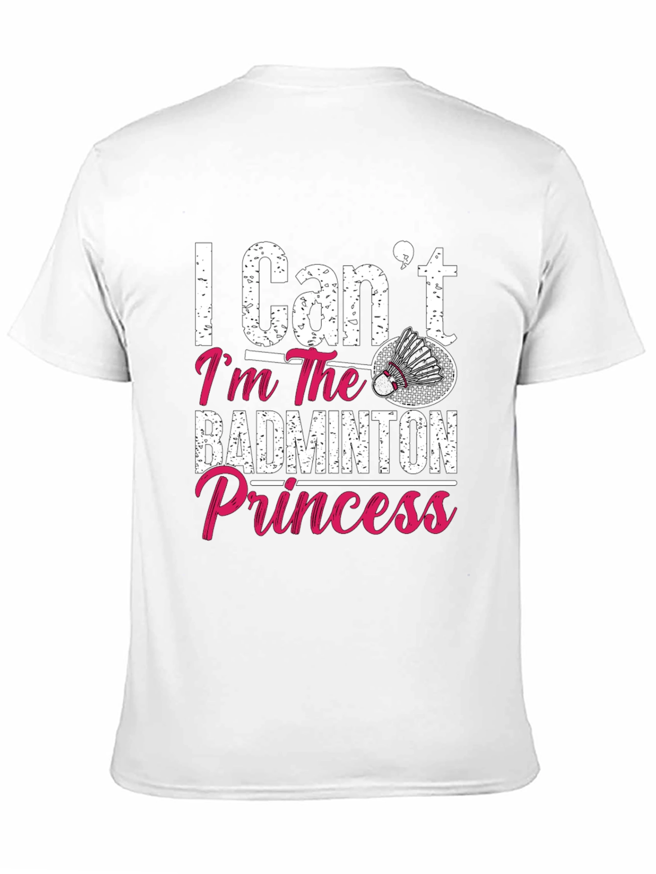 Badminton Princess Graphic T-Shirt
