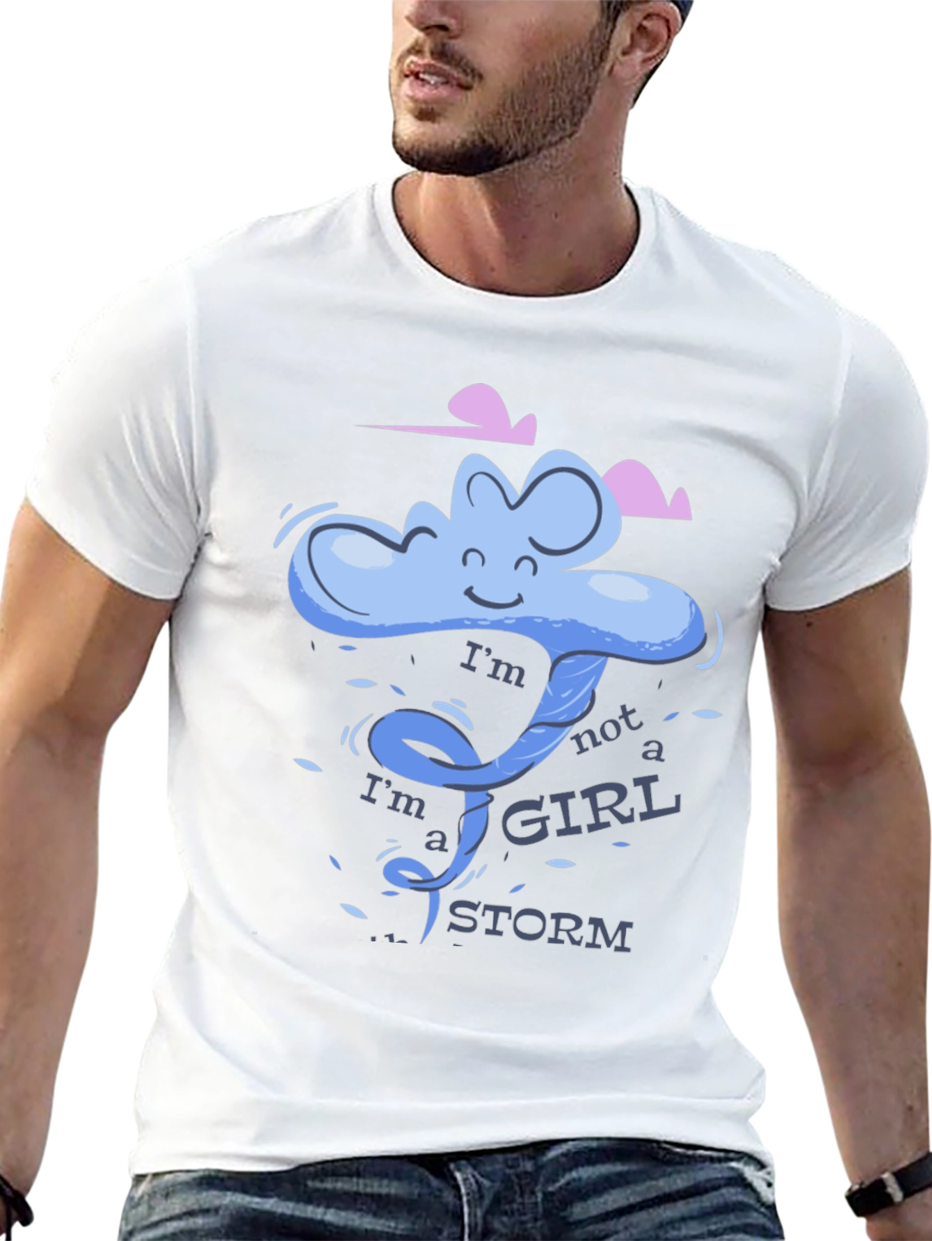 Im Not a Girl Im a Storm T-Shirt