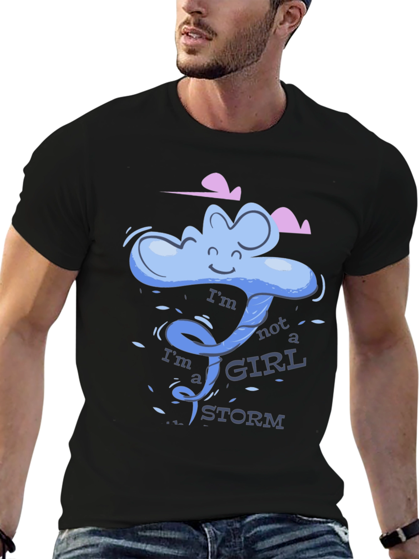 Im Not a Girl Im a Storm T-Shirt