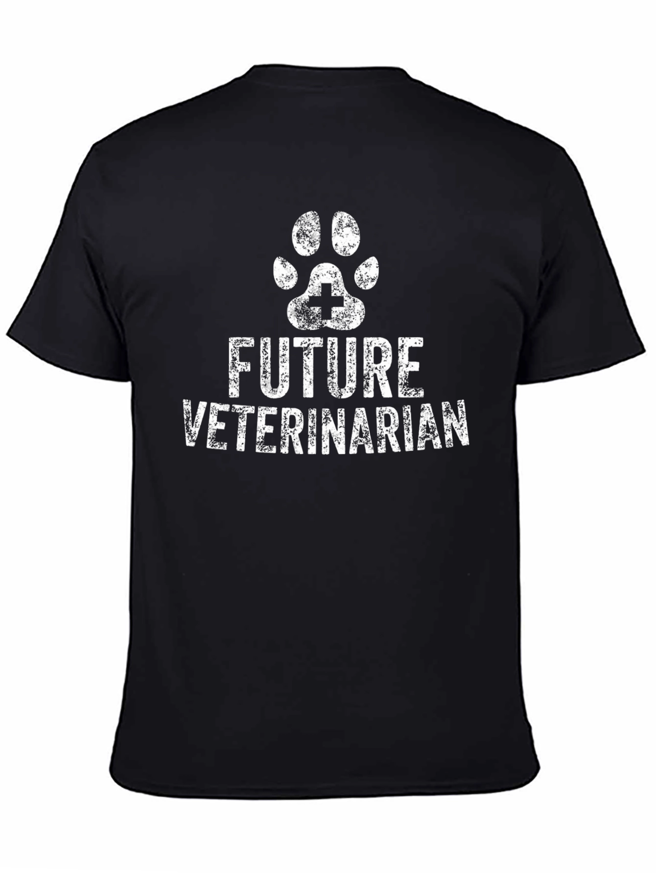 Future Veterinarian Black T-Shirt