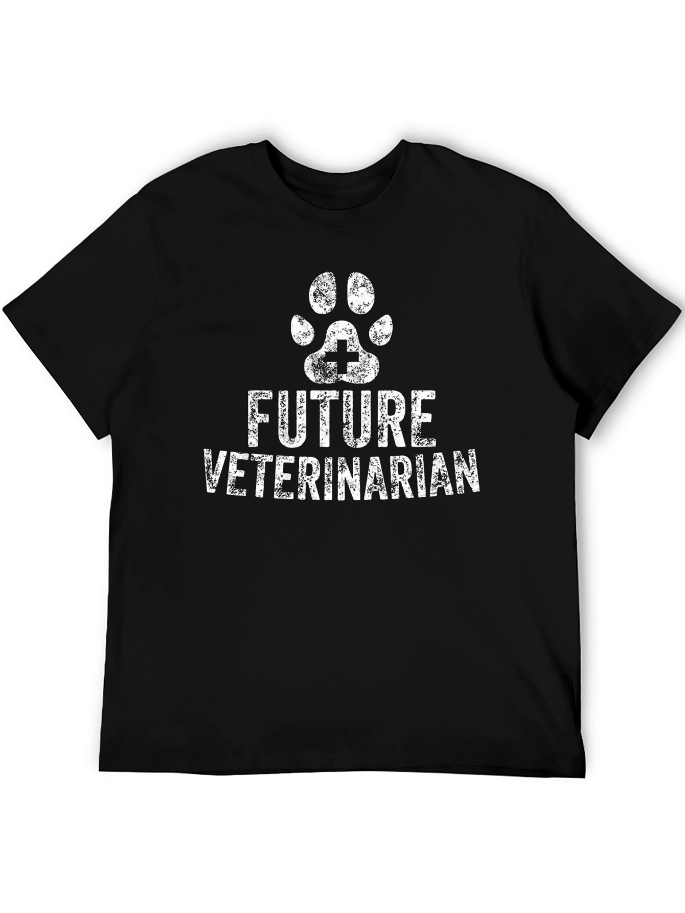 Future Veterinarian Black T-Shirt