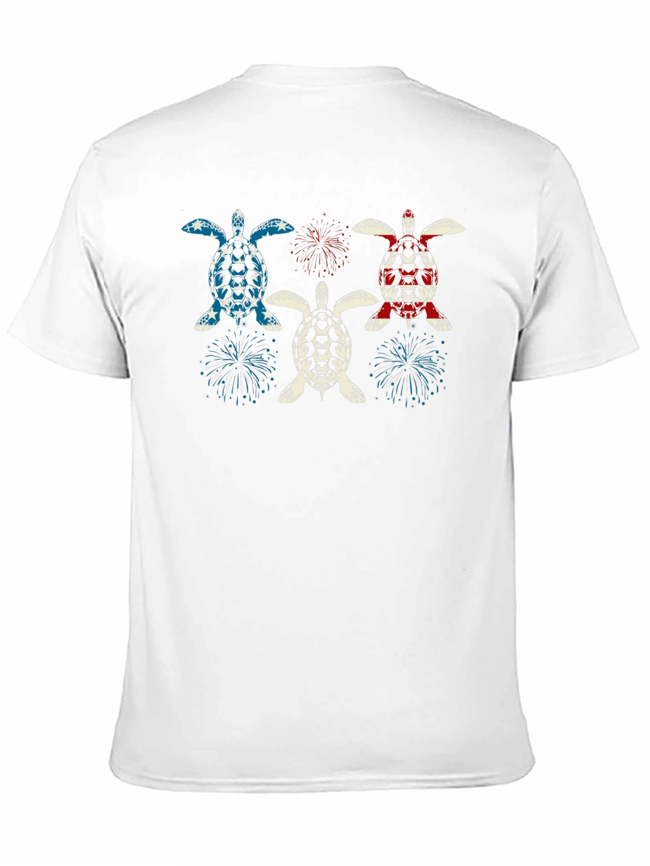 Patriotic Turtle T-Shirt - USA Pride