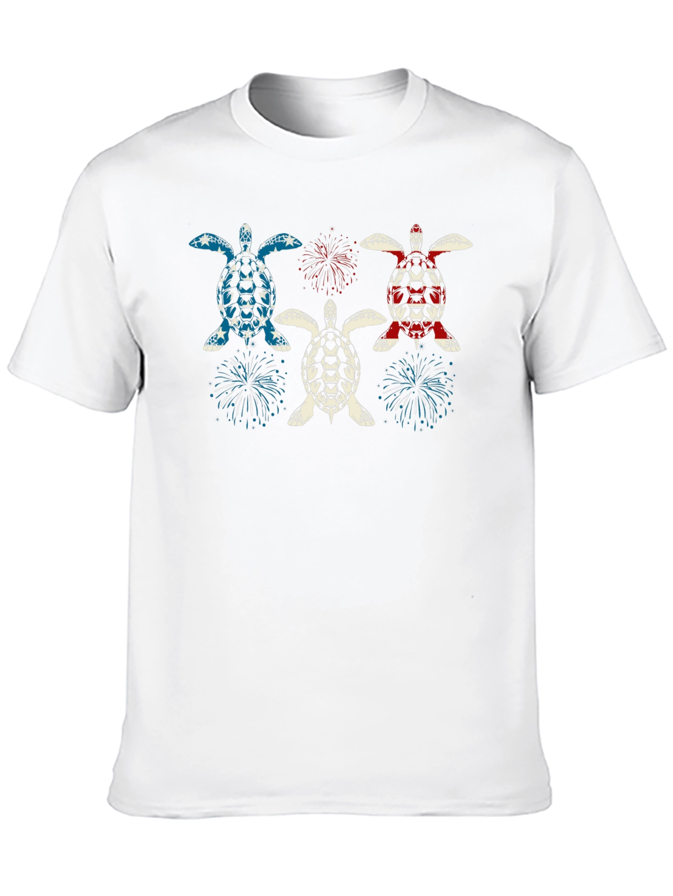 Patriotic Turtle T-Shirt - USA Pride