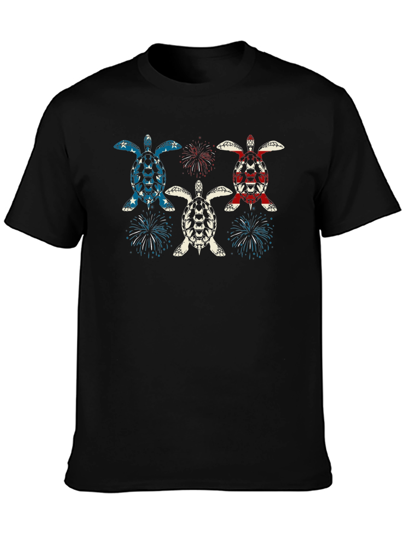 Patriotic Turtle T-Shirt - USA Pride