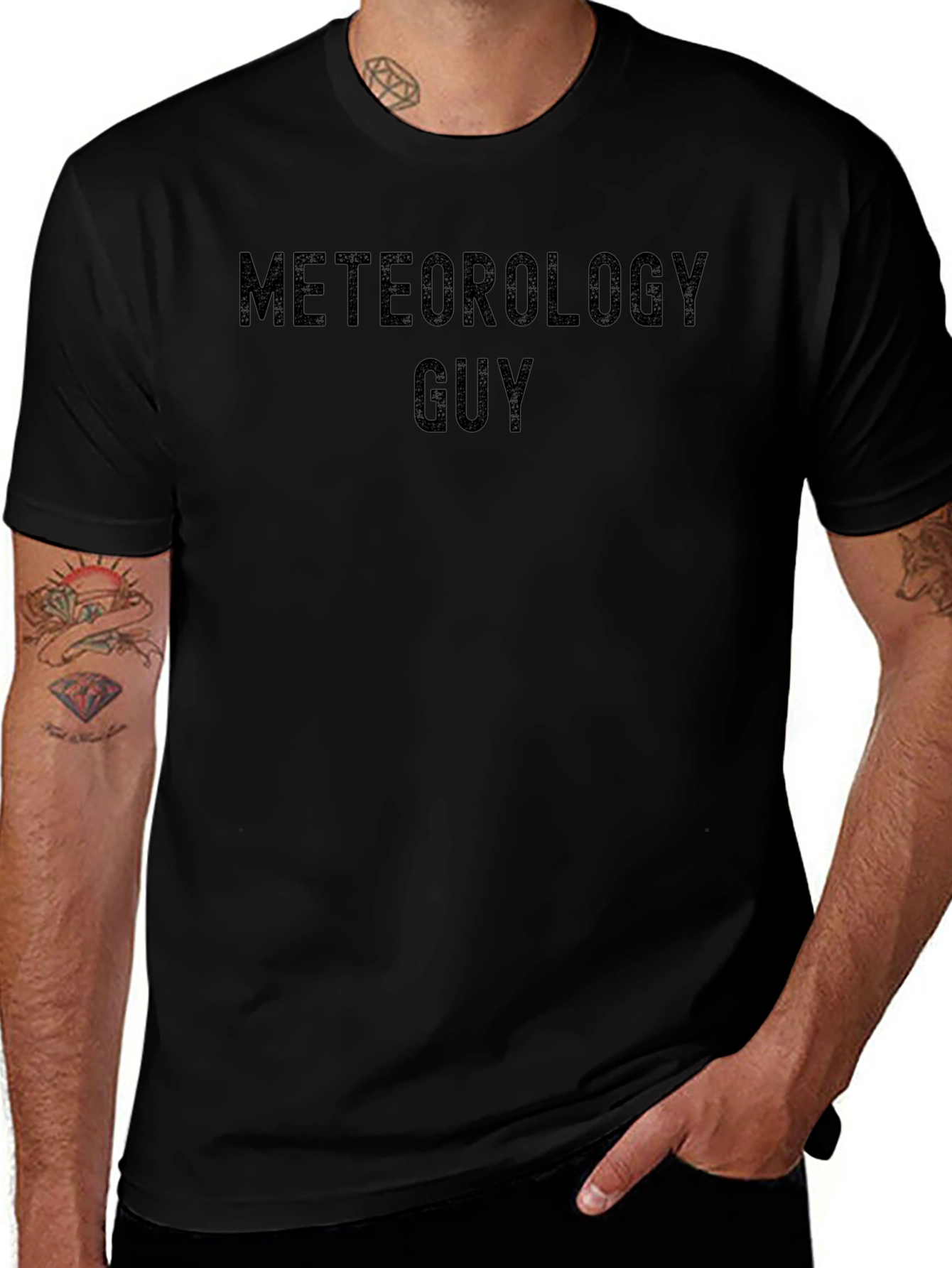Meteorology Guy Graphic T-Shirt - Weather Enthusiast Apparel