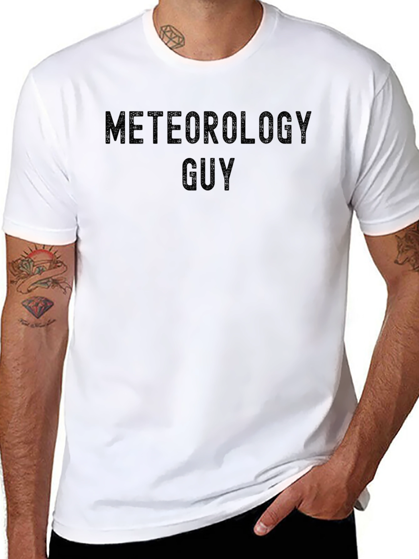 Meteorology Guy Graphic T-Shirt - Weather Enthusiast Apparel