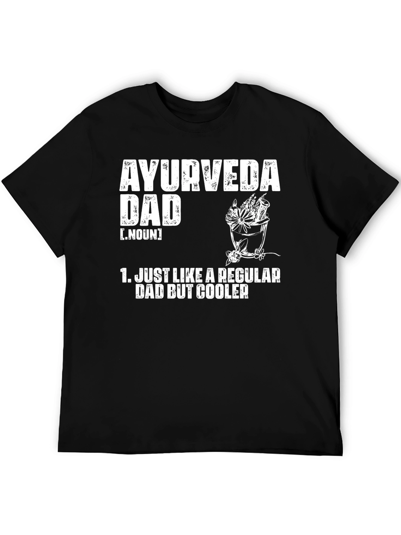 Ayurveda Dad Graphic Tee - Cool Dad Shirt