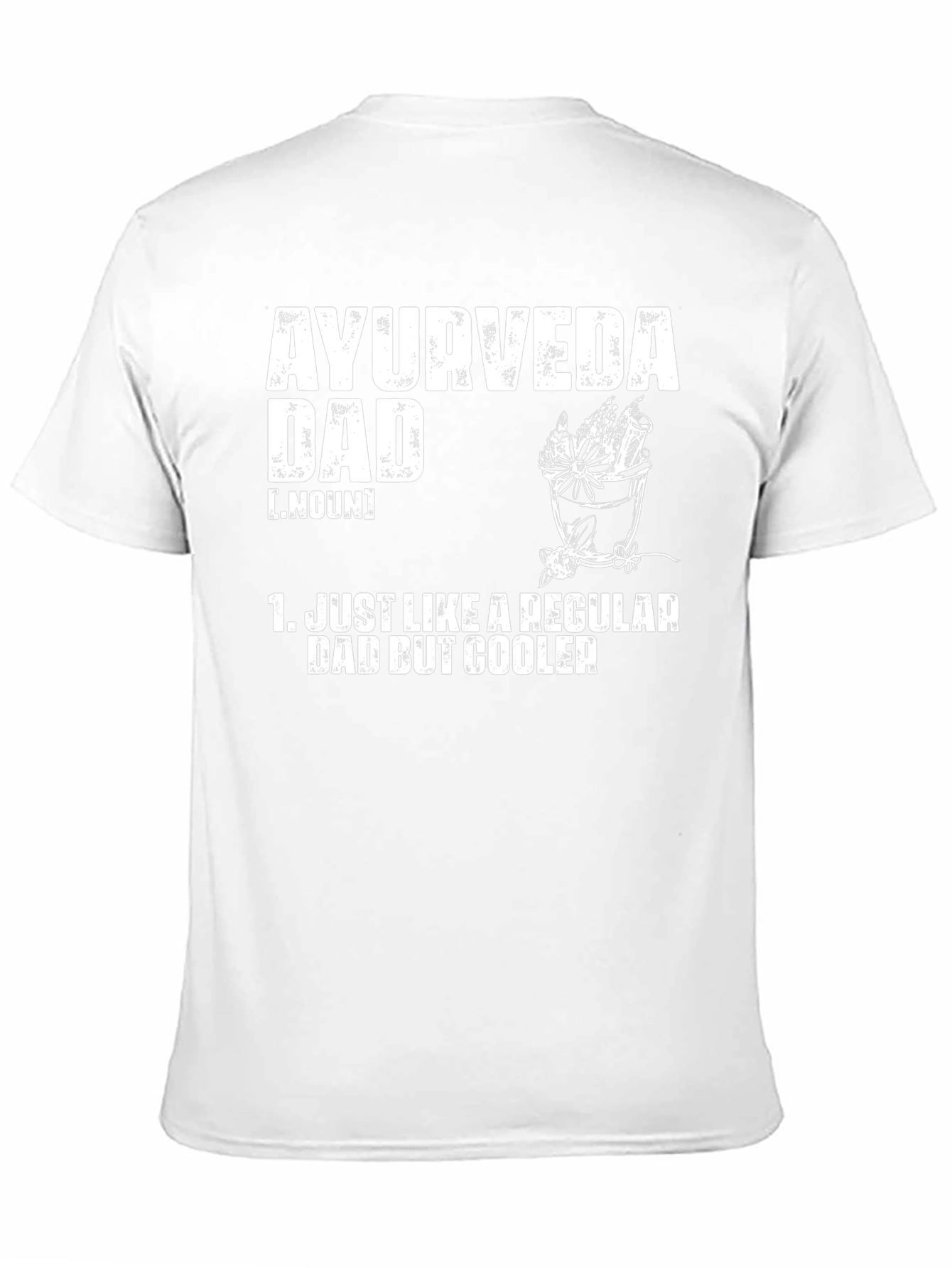 Ayurveda Dad Graphic Tee - Cool Dad Shirt