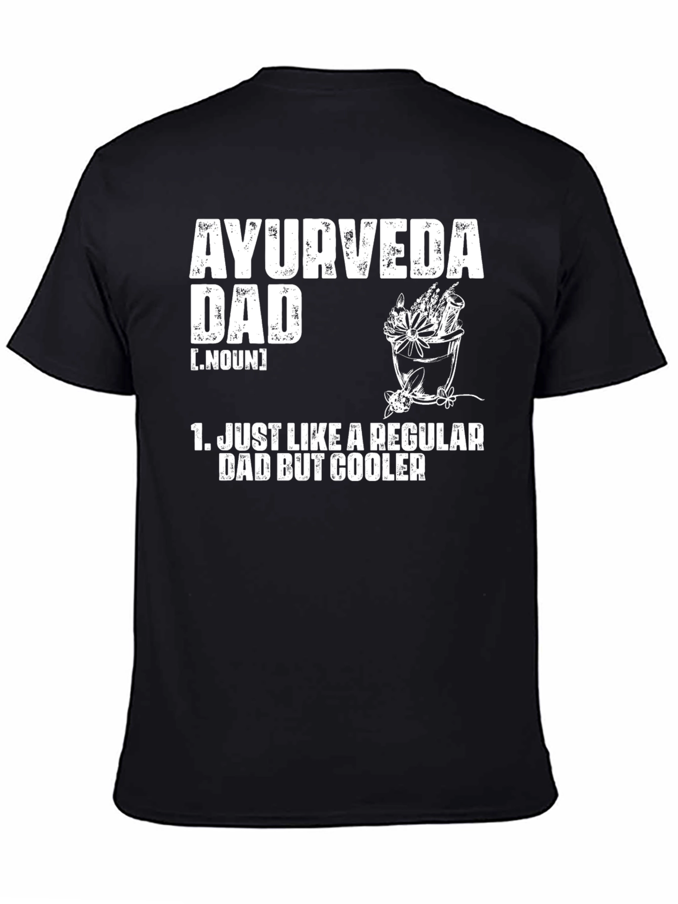 Ayurveda Dad Graphic Tee - Cool Dad Shirt