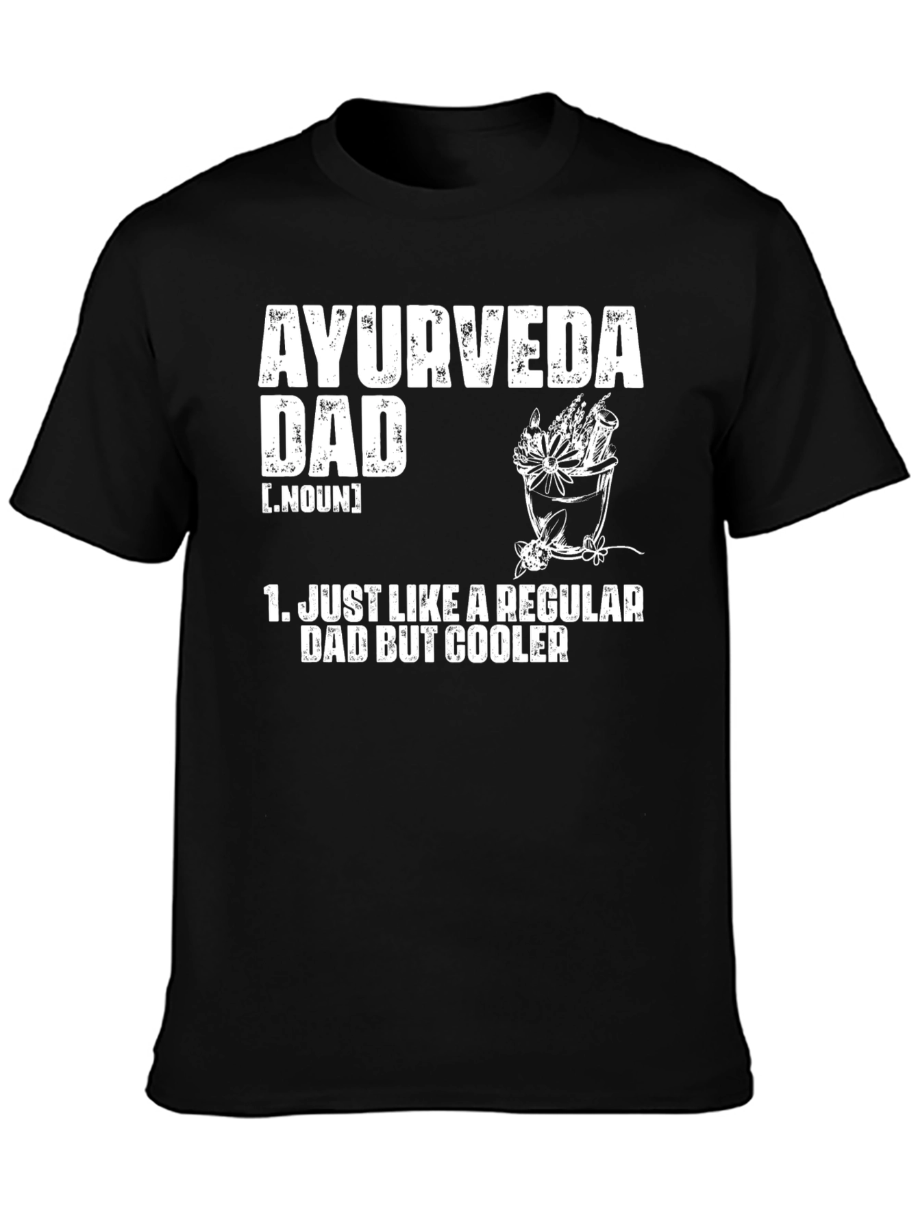 Ayurveda Dad Graphic Tee - Cool Dad Shirt