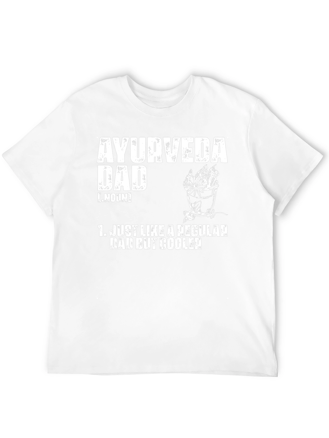 Ayurveda Dad Graphic Tee - Cool Dad Shirt