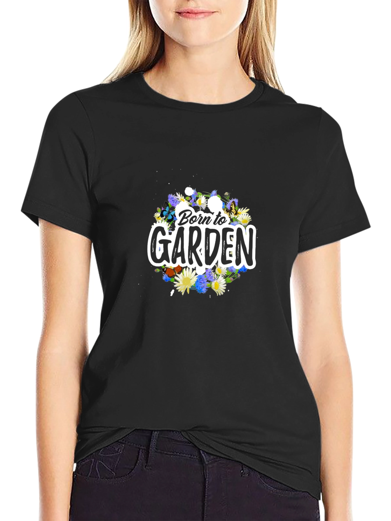 Born to Garden Floral T-Shirt