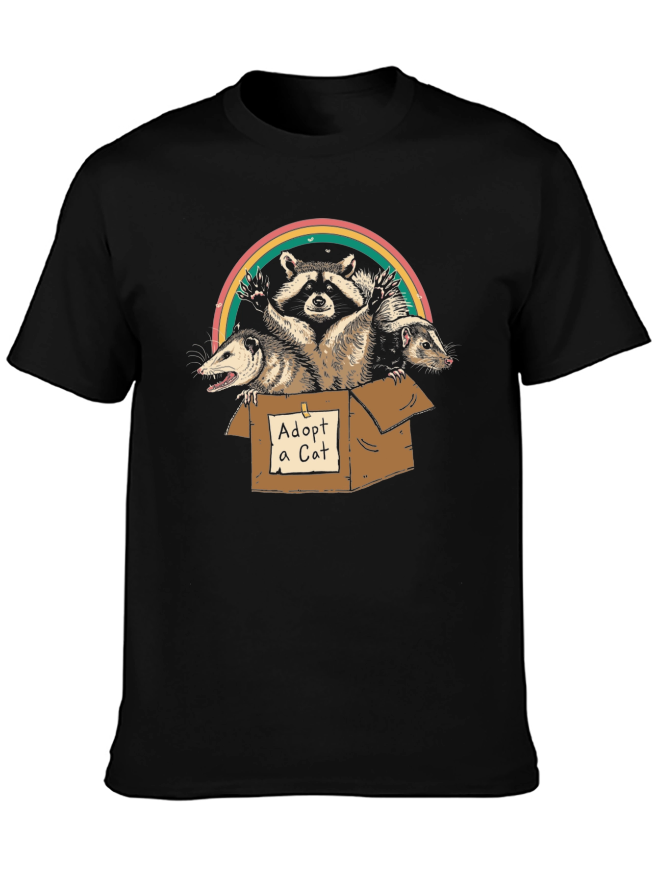 Adopt A Cat Funny T-Shirt