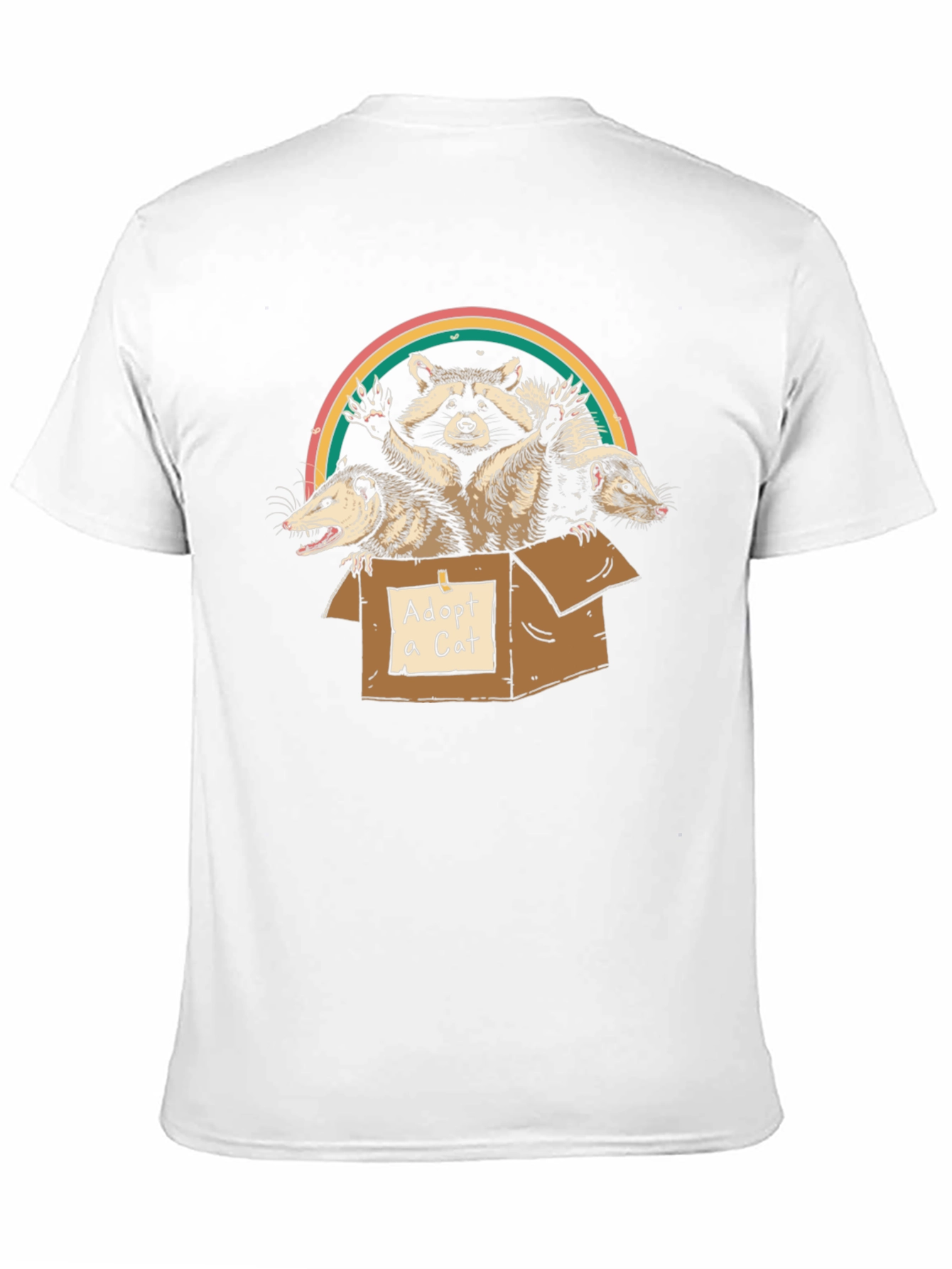 Adopt A Cat Funny T-Shirt