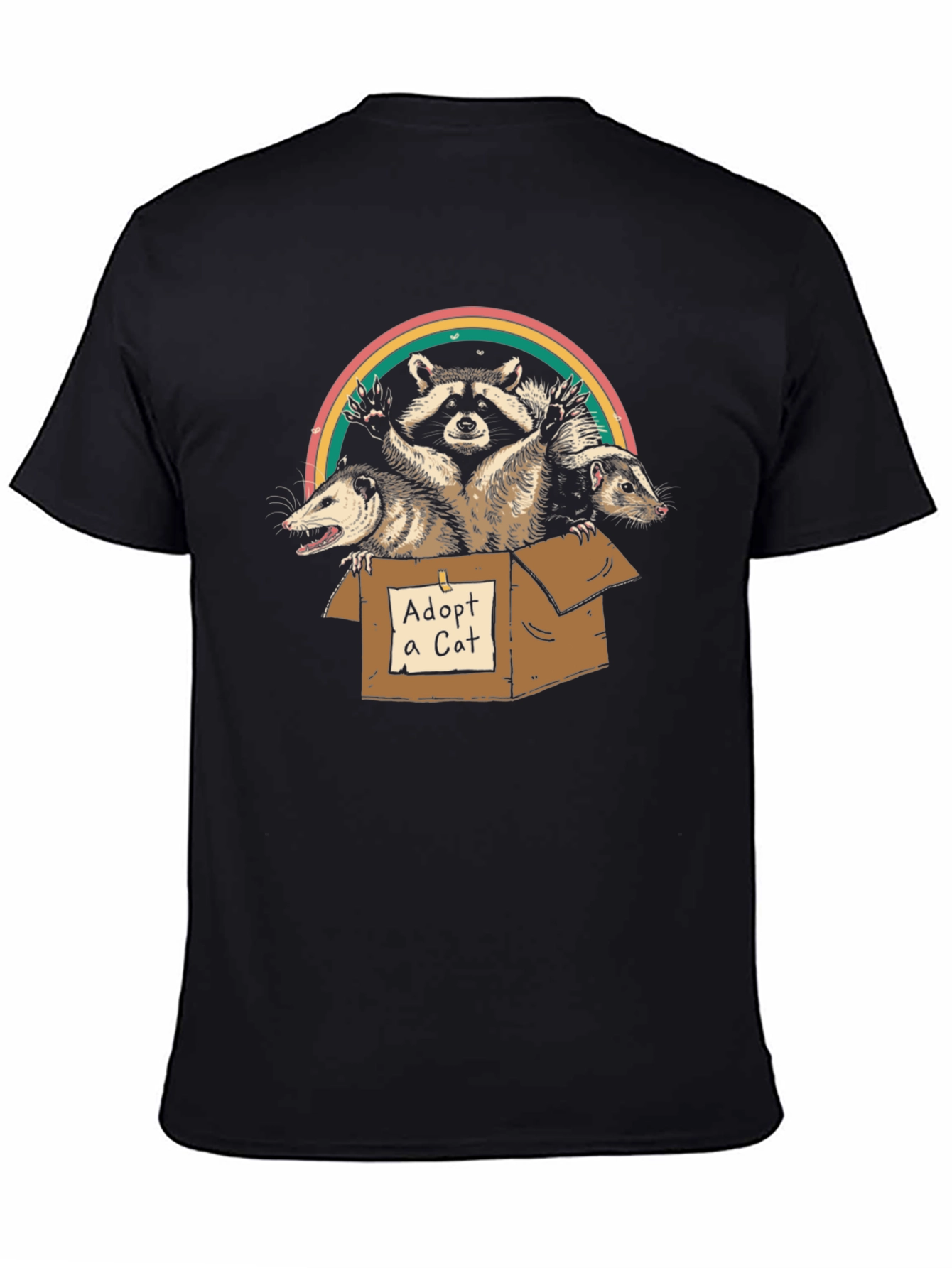 Adopt A Cat Funny T-Shirt