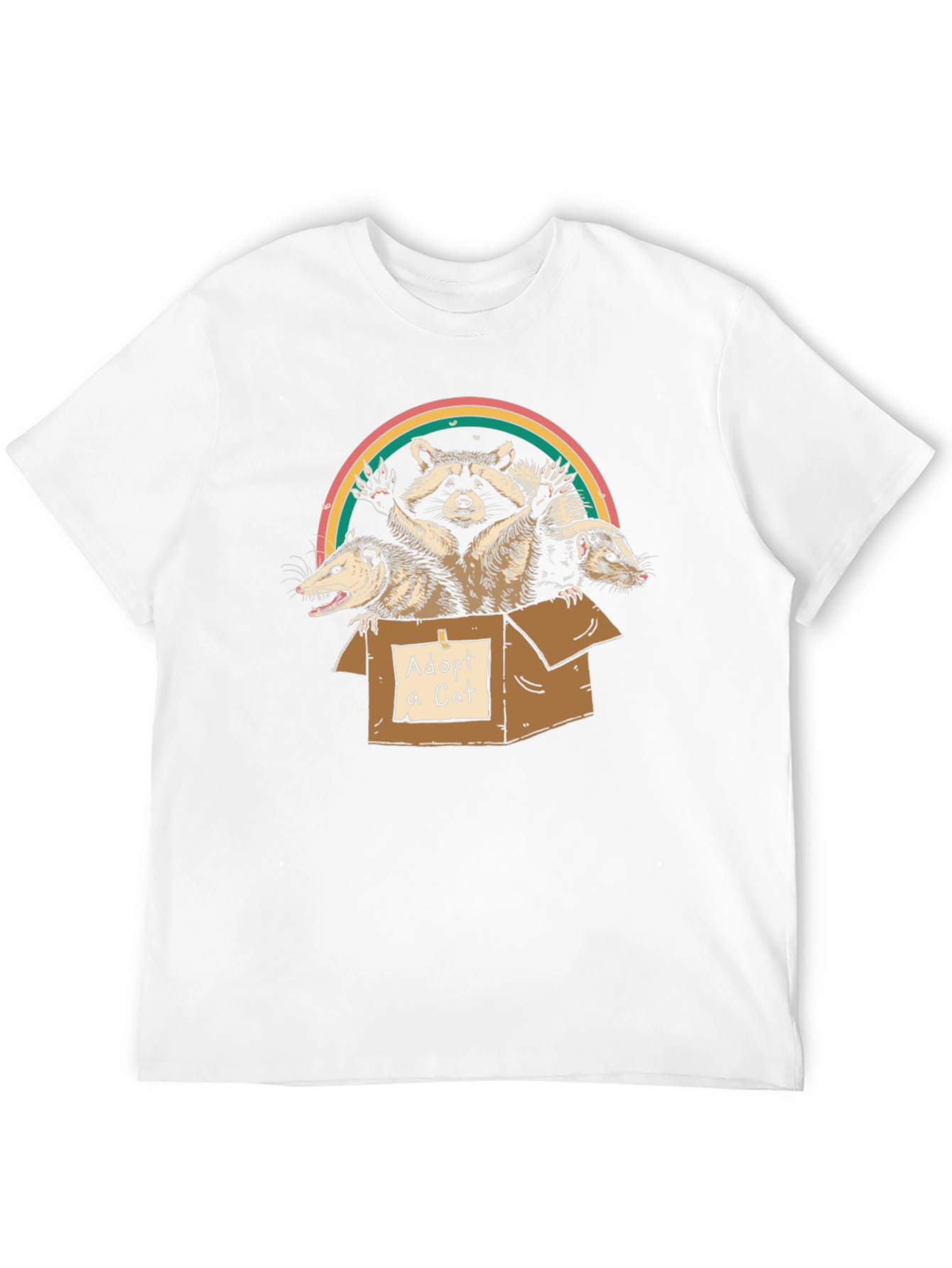 Adopt A Cat Funny T-Shirt