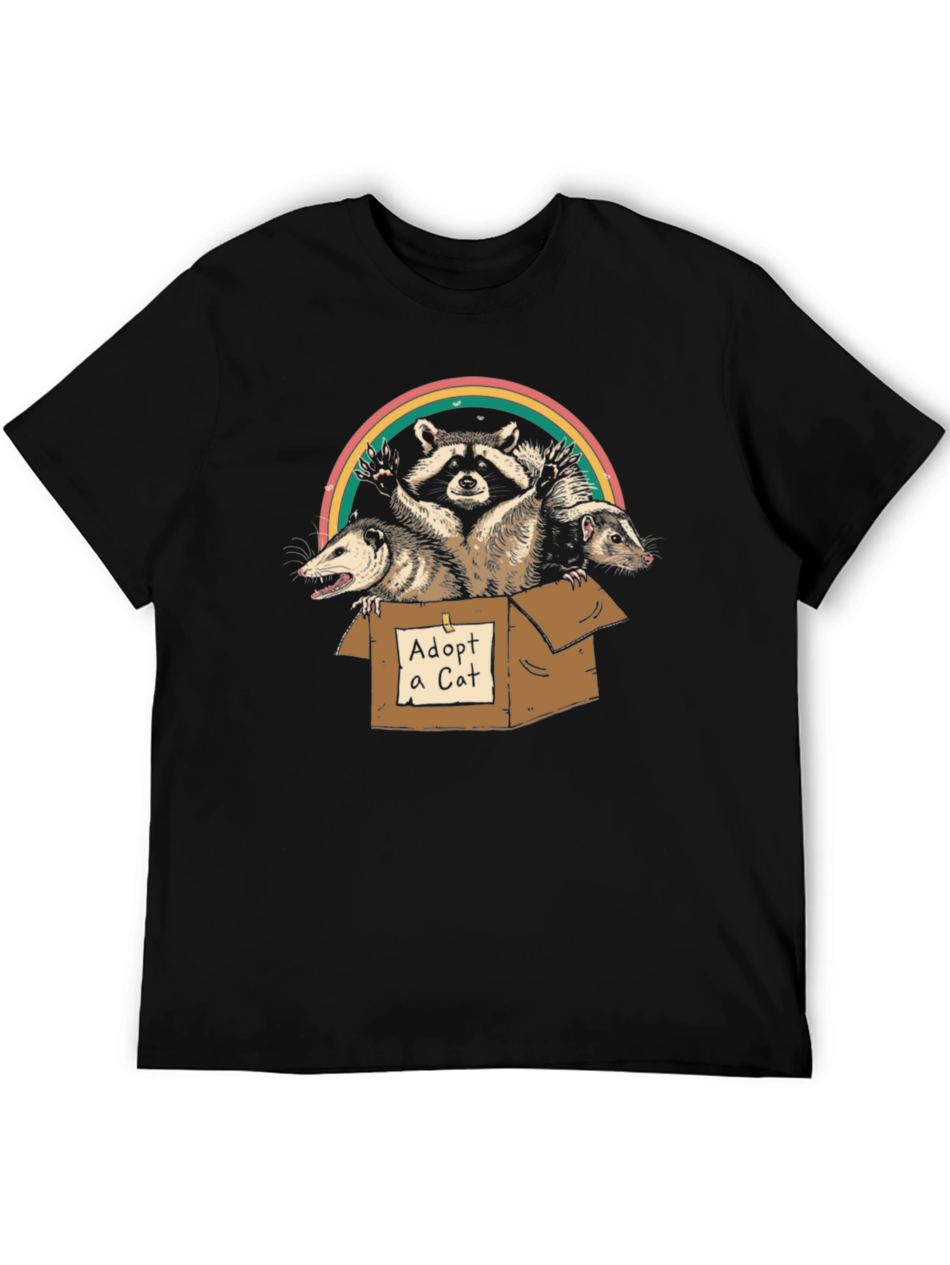 Adopt A Cat Funny T-Shirt