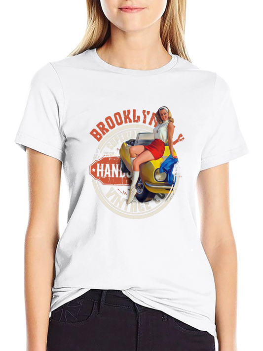 Brooklyn Superior Vintage Mechanic T-Shirt - Pinup Girl