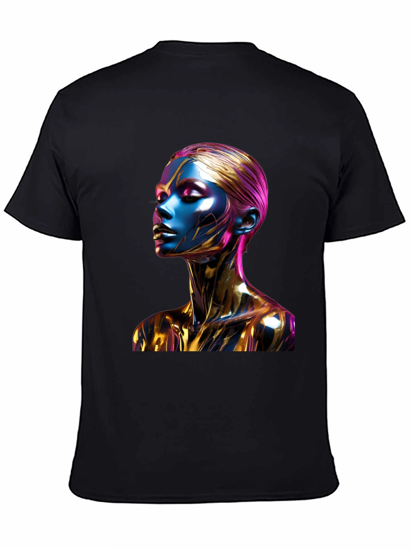 Abstract Art T-Shirt - Metallic Beauty