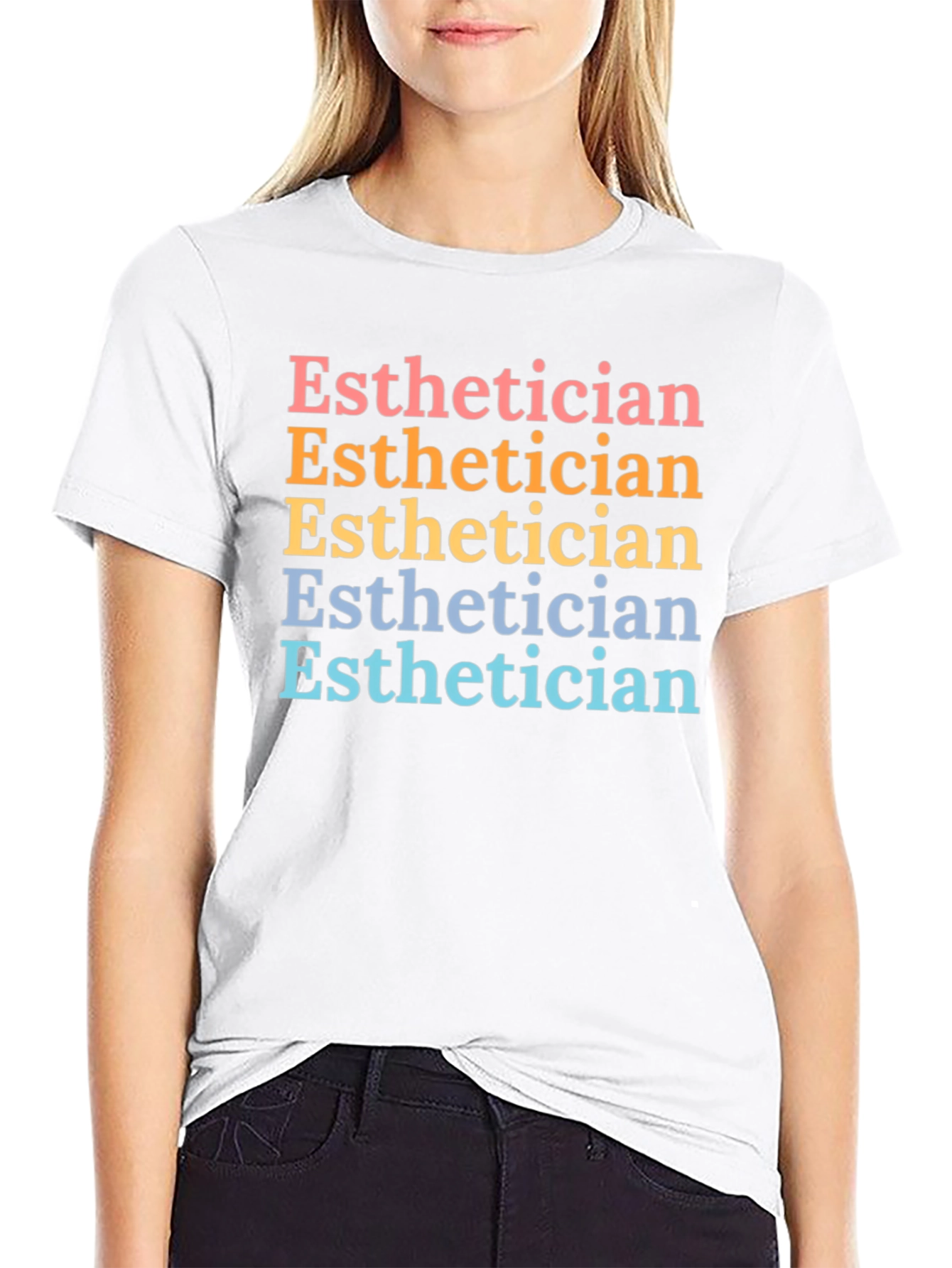 Esthetician Retro T-Shirt - Stylish & Comfortable