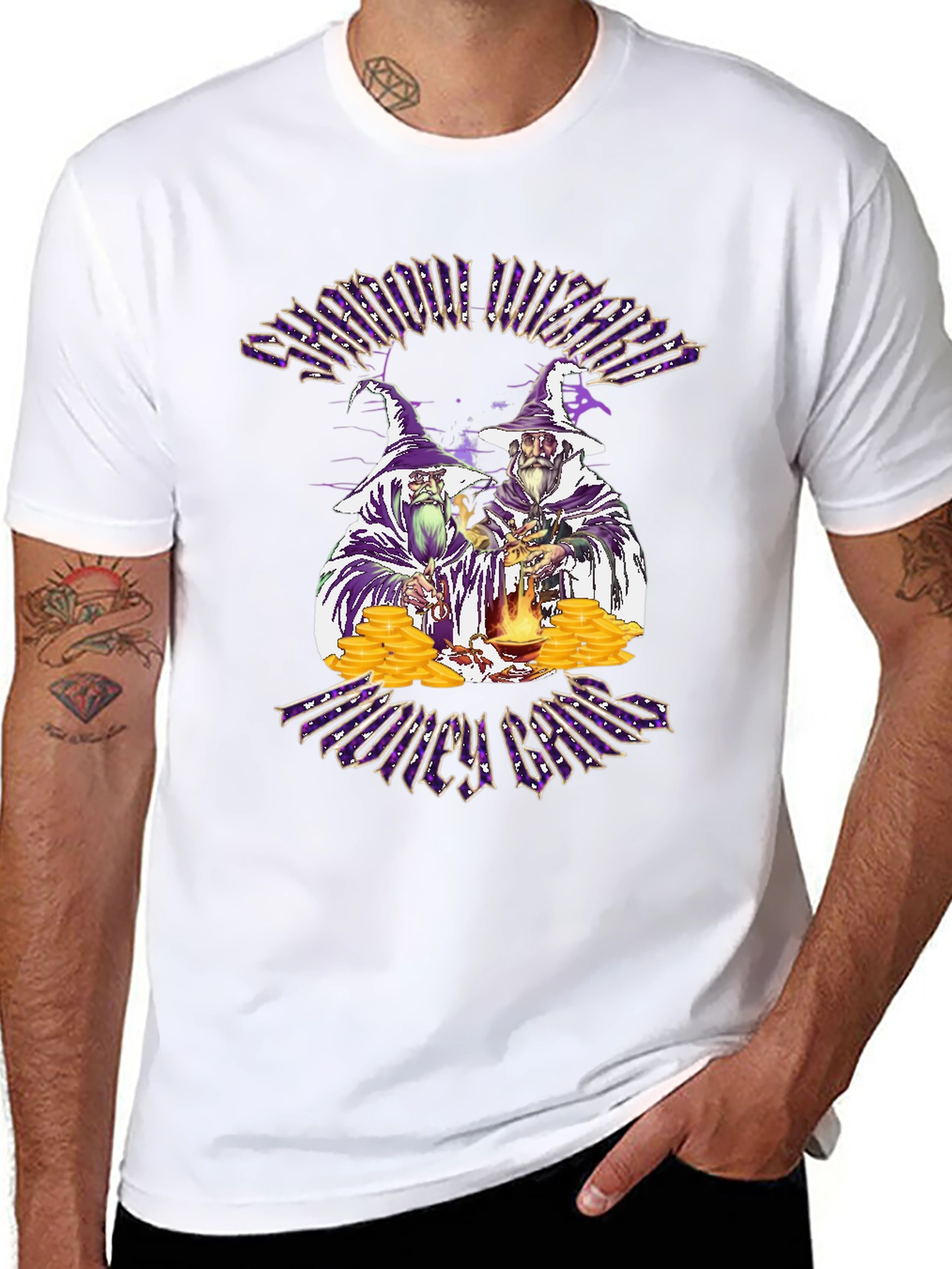 Shadow Wizard Money Gang Graphic T-Shirt
