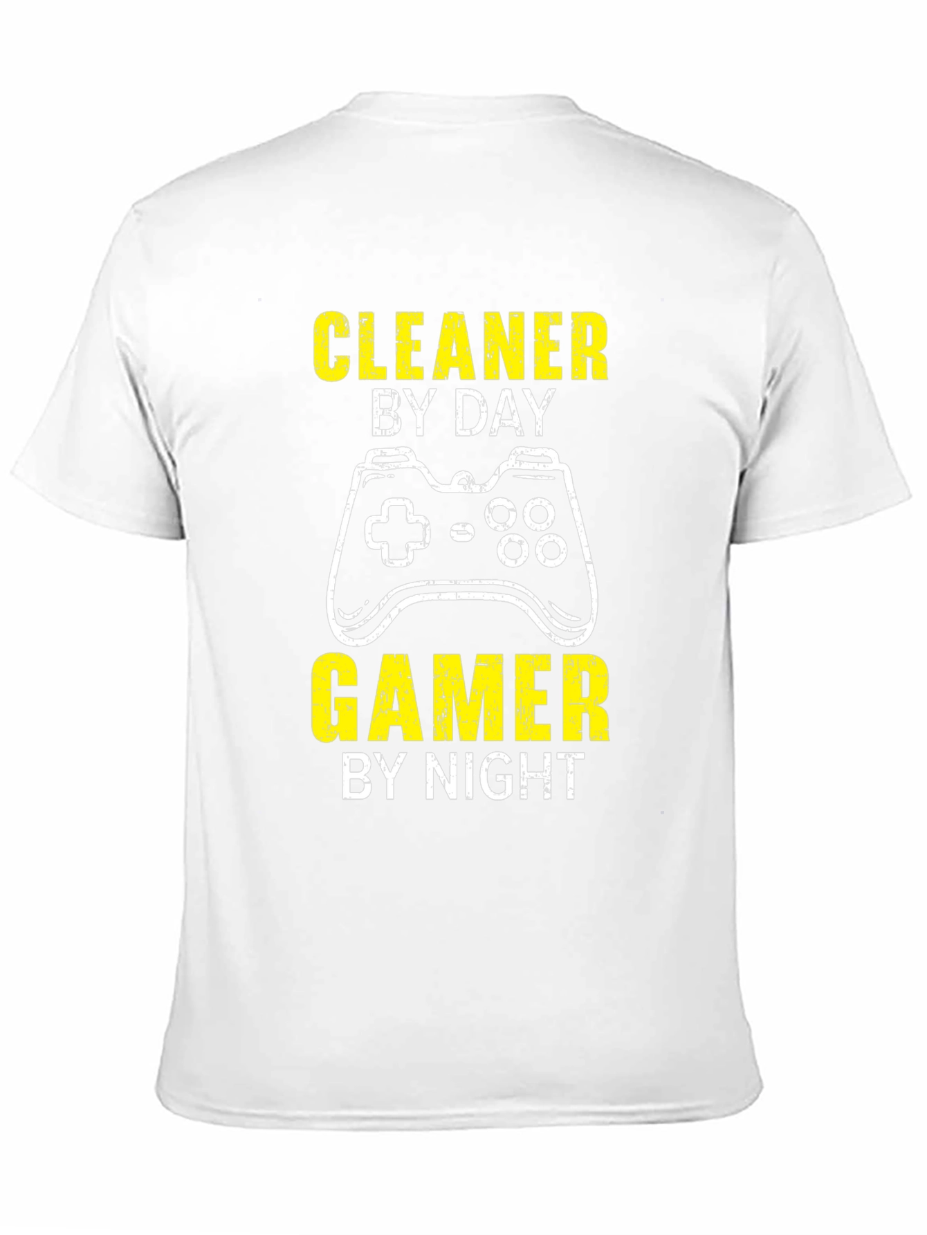 Cleaner by Day Gamer by Night Graphic Tee