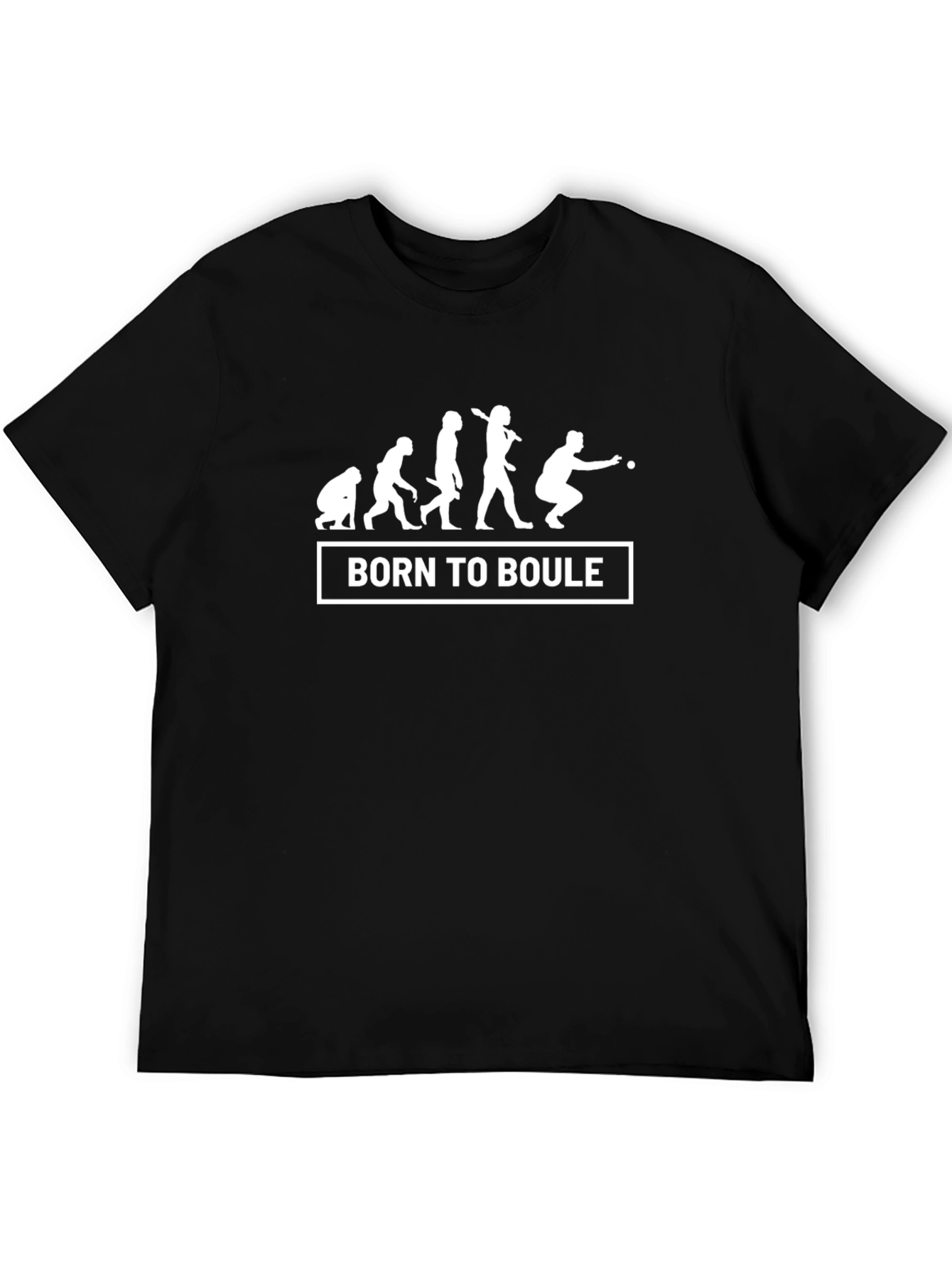Born To Boule Evolution T-Shirt - Black