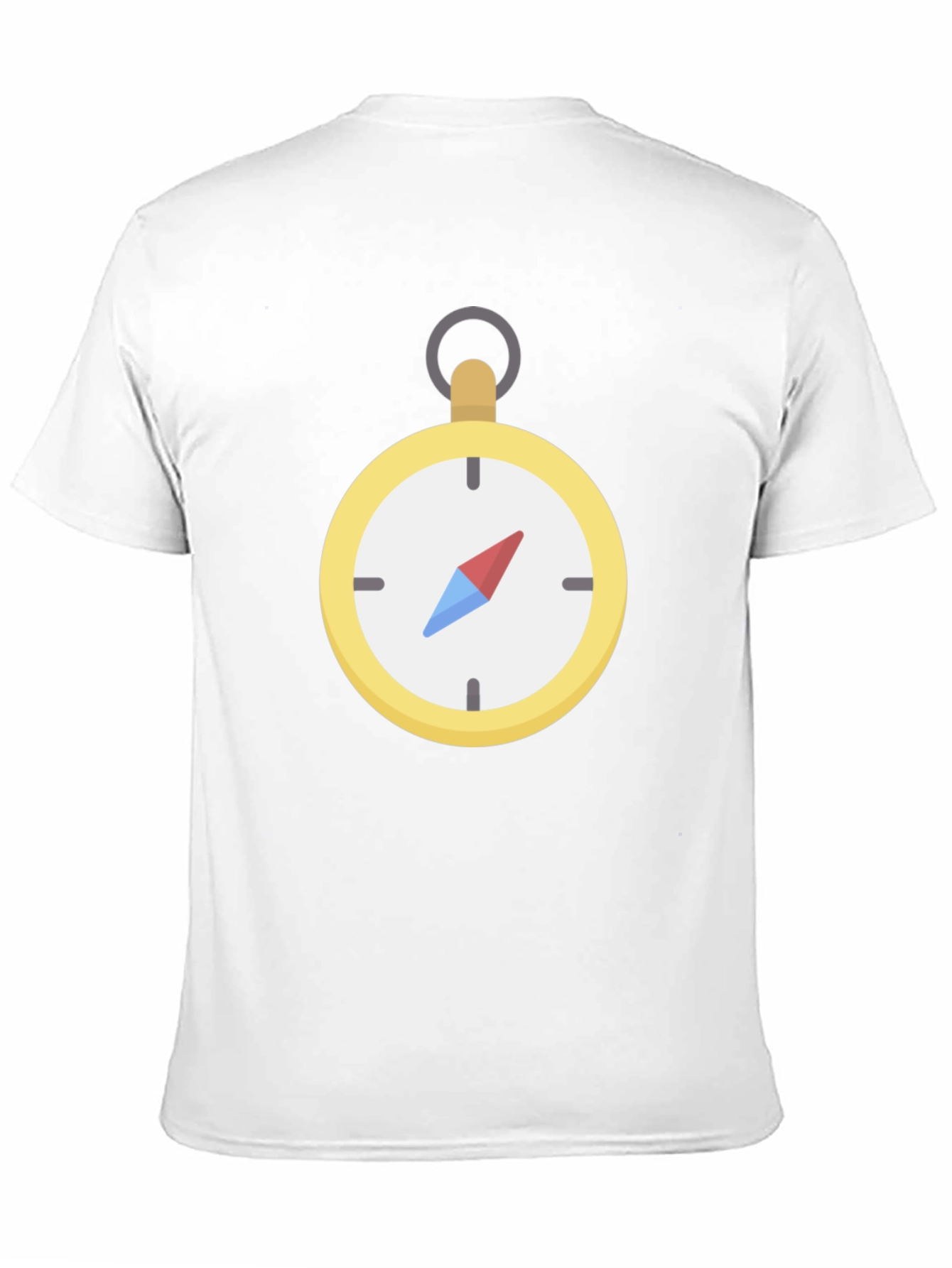 Compass Graphic Black T-Shirt