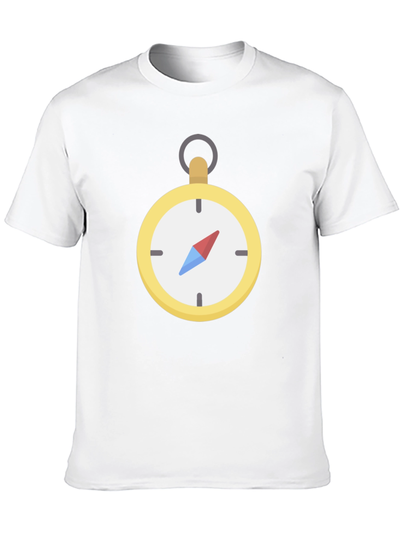 Compass Graphic Black T-Shirt