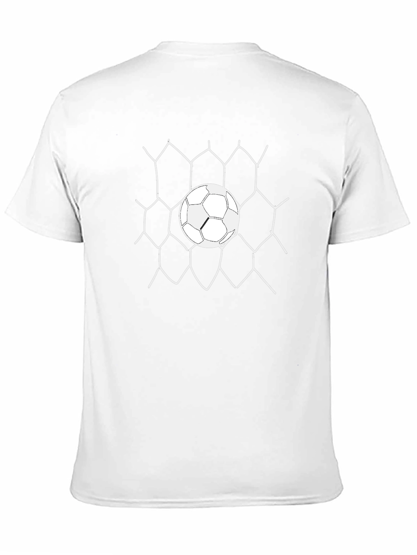 Soccer Ball Goal T-Shirt - Classic Black Tee