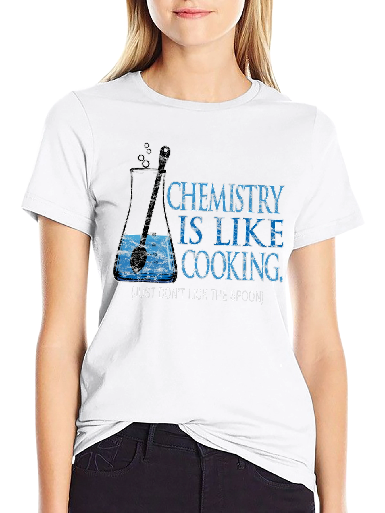 Chemistry Cooking T-Shirt: Dont Lick the Spoon!