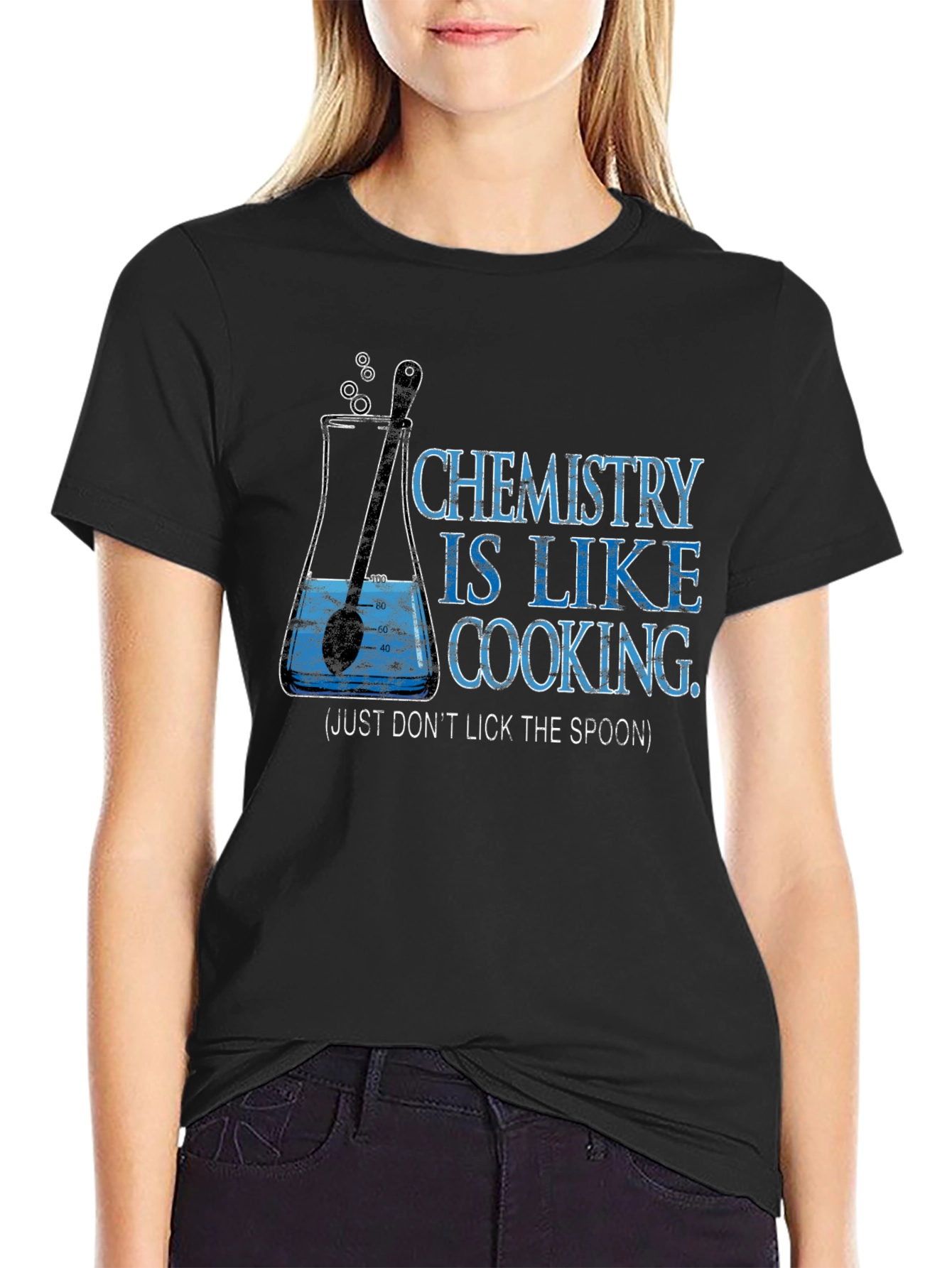 Chemistry Cooking T-Shirt: Dont Lick the Spoon!