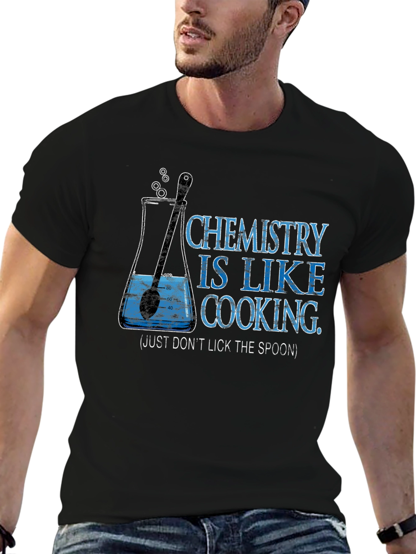 Chemistry Cooking T-Shirt: Dont Lick the Spoon!