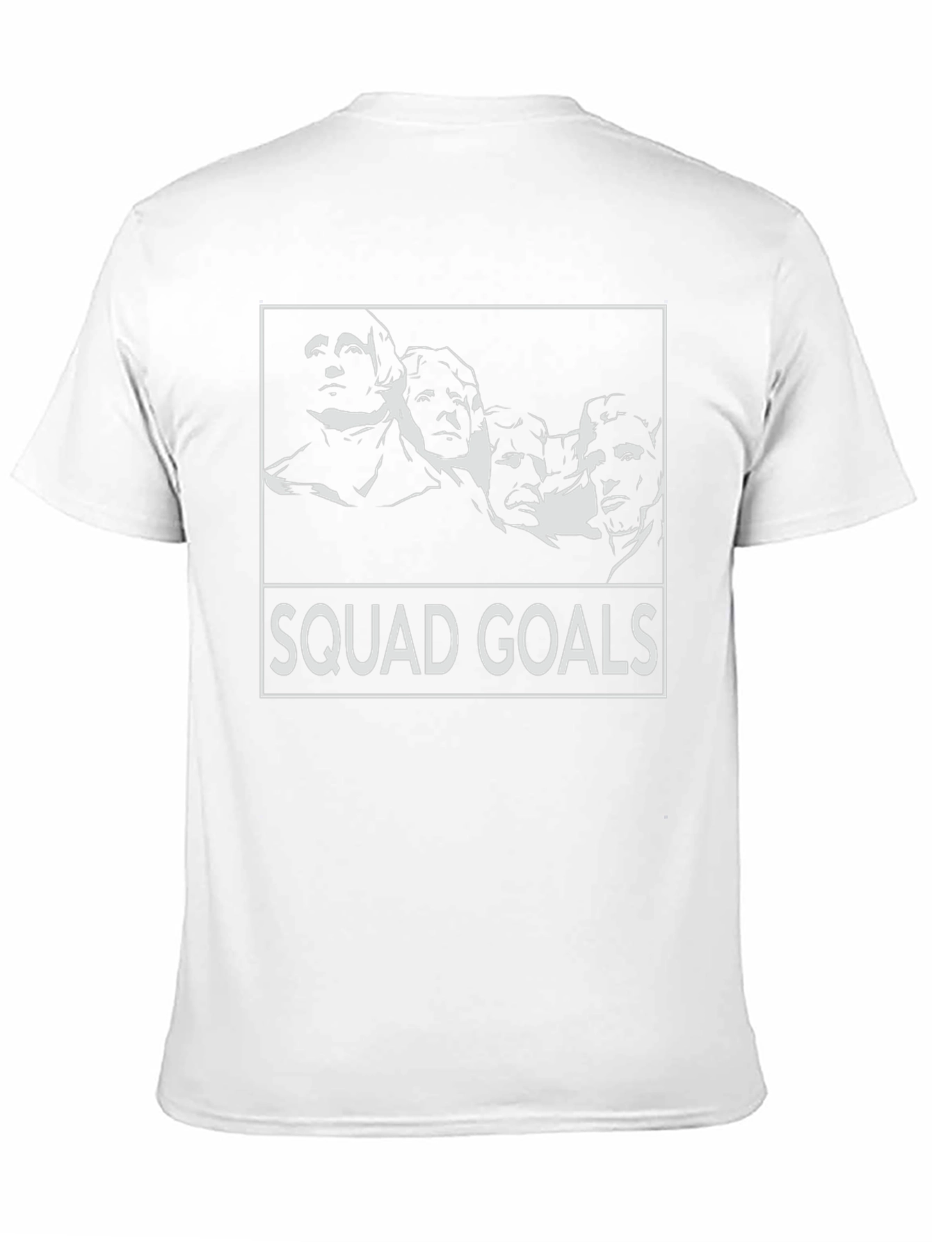 Squad Goals Mount Rushmore Graphic T-Shirt