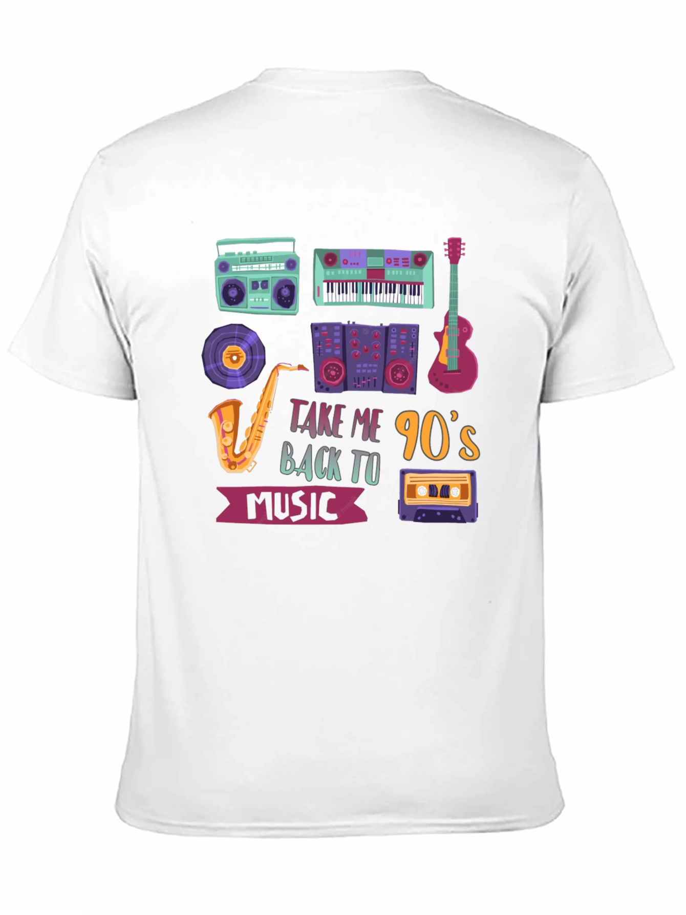 90s Music Graphic Tee - Throwback Style