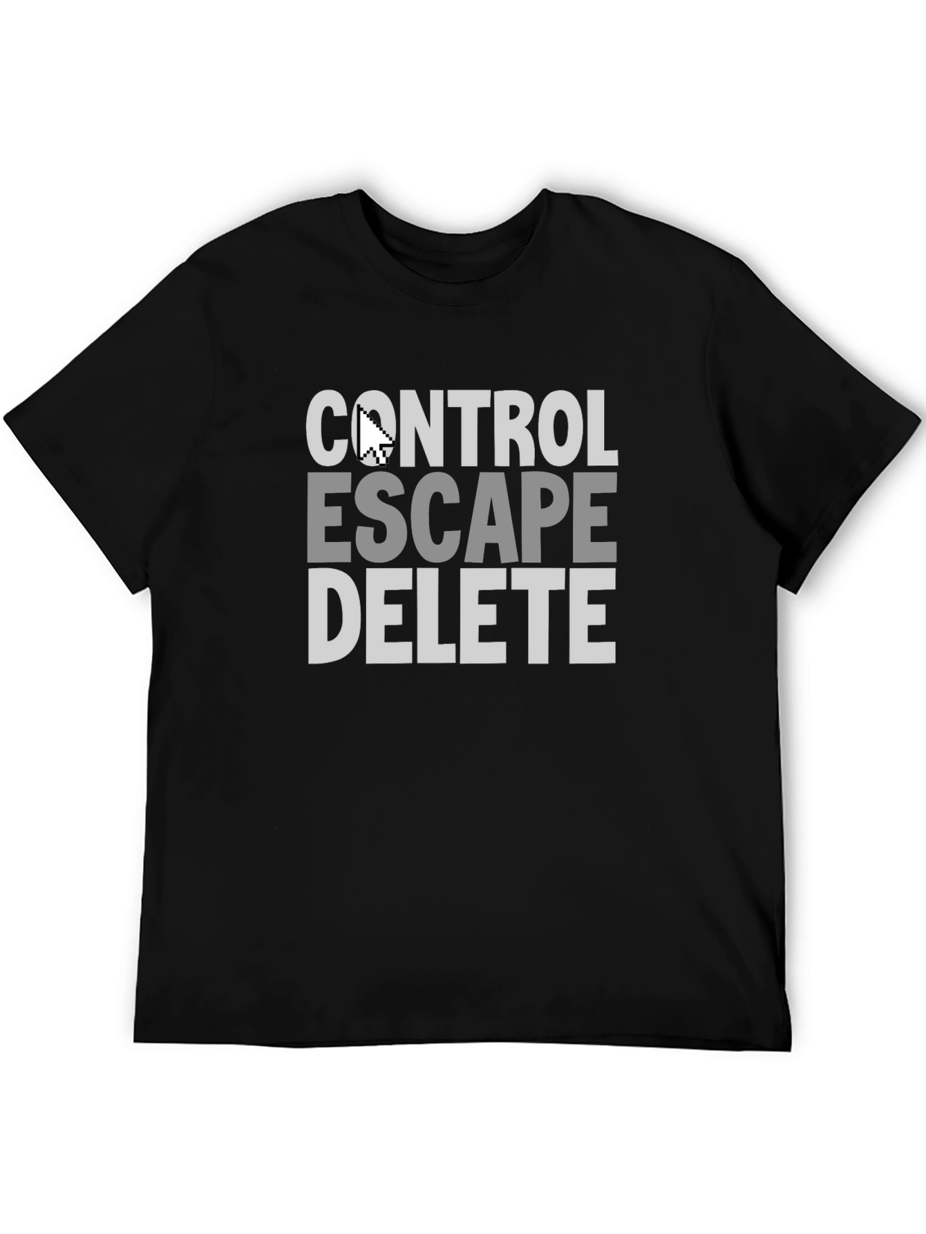 Control Escape Delete T-Shirt Funny Geek Tee