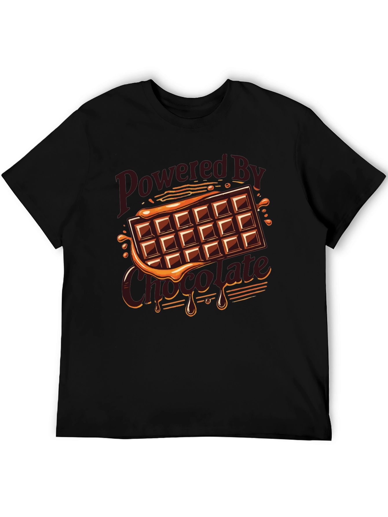Powered By Chocolate Graphic Tee
