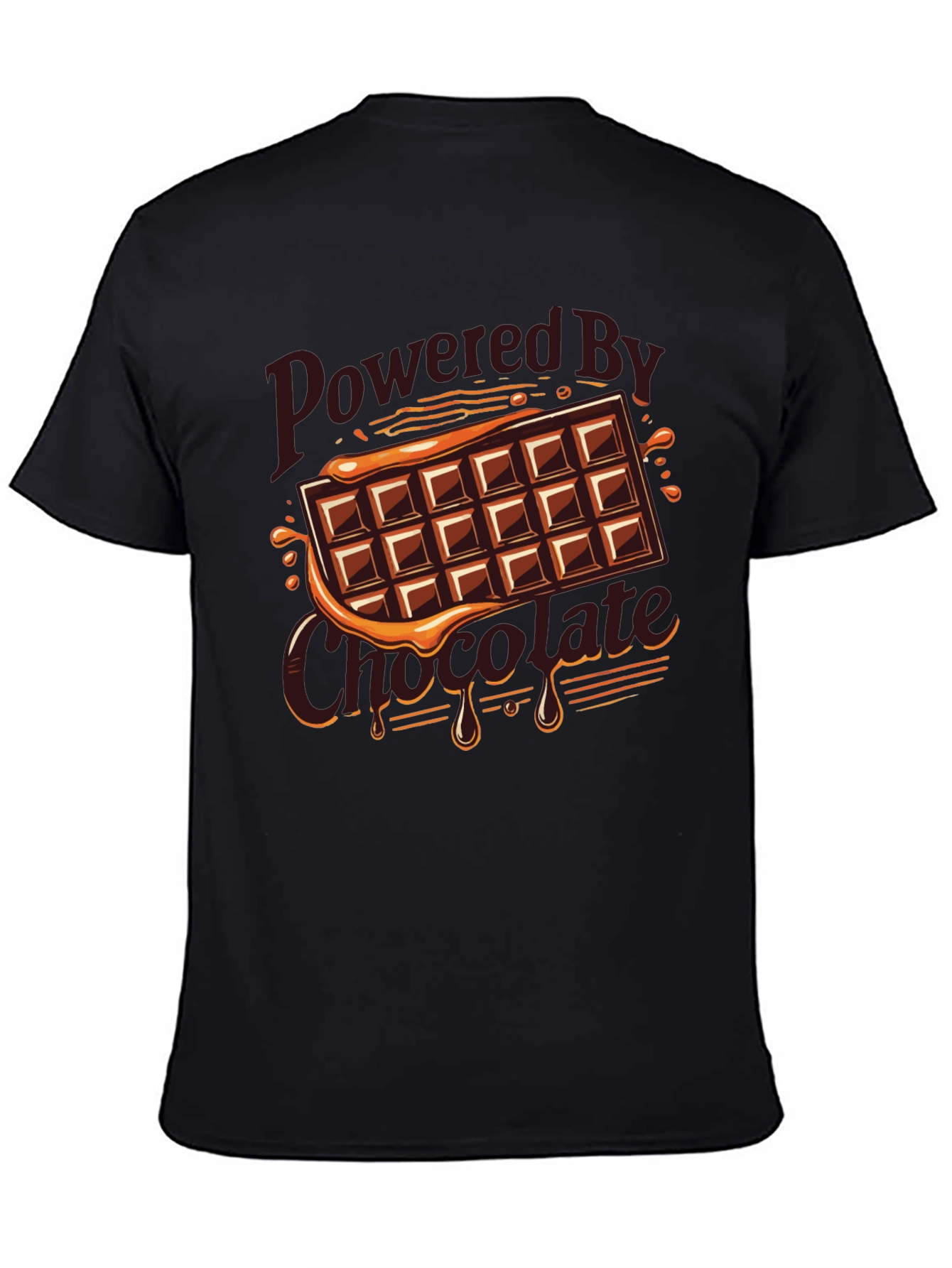 Powered By Chocolate Graphic Tee