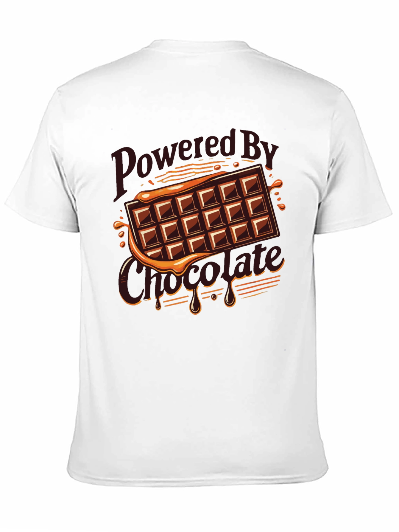 Powered By Chocolate Graphic Tee
