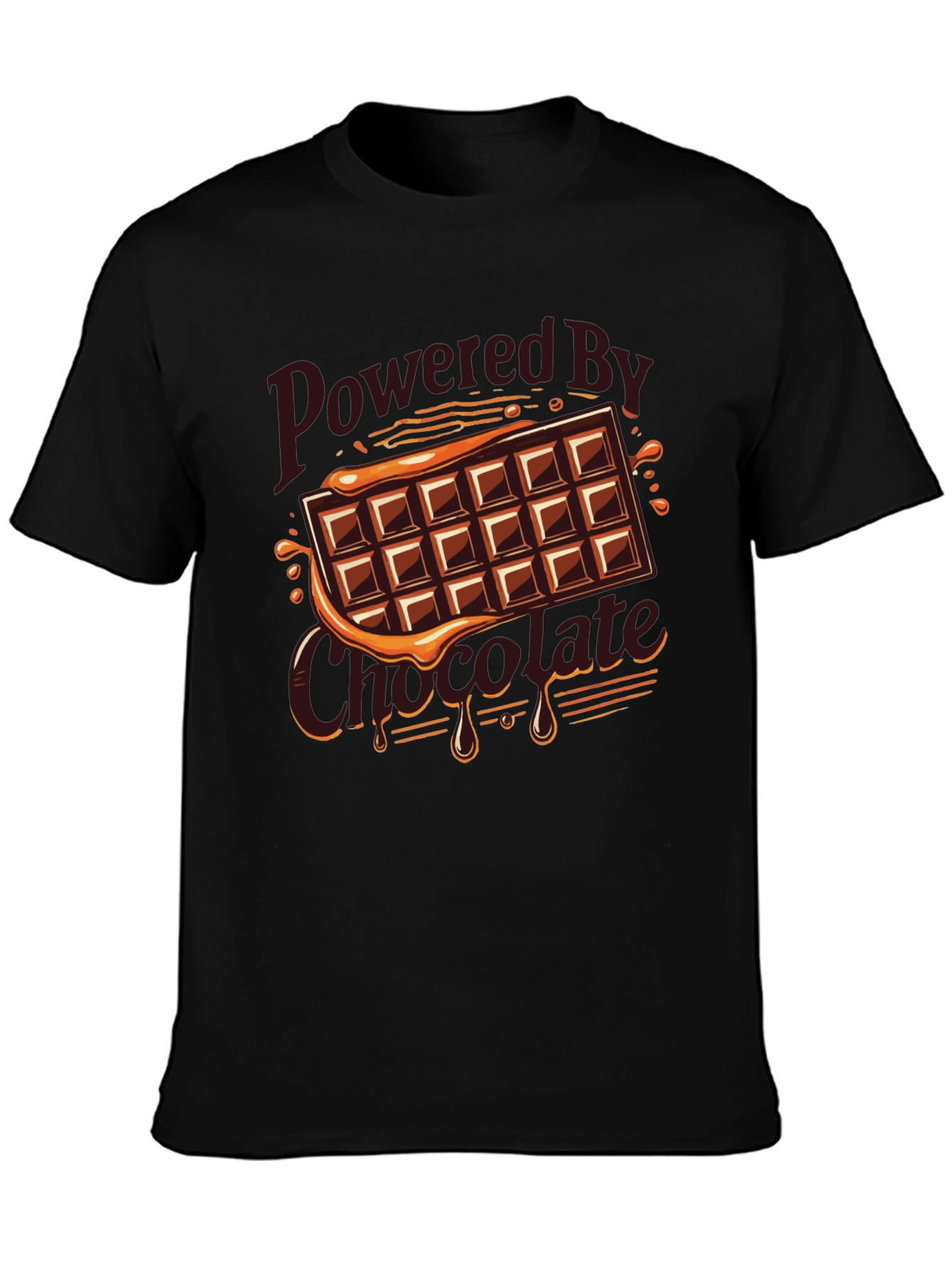 Powered By Chocolate Graphic Tee