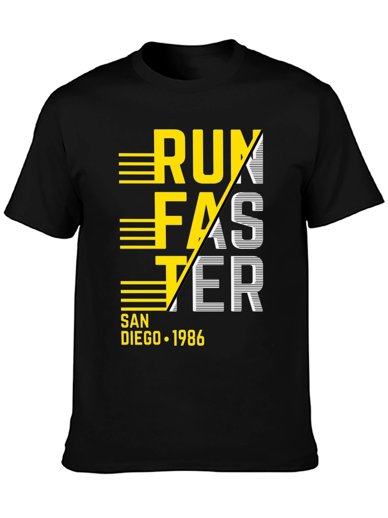Run Faster San Diego Graphic Tee