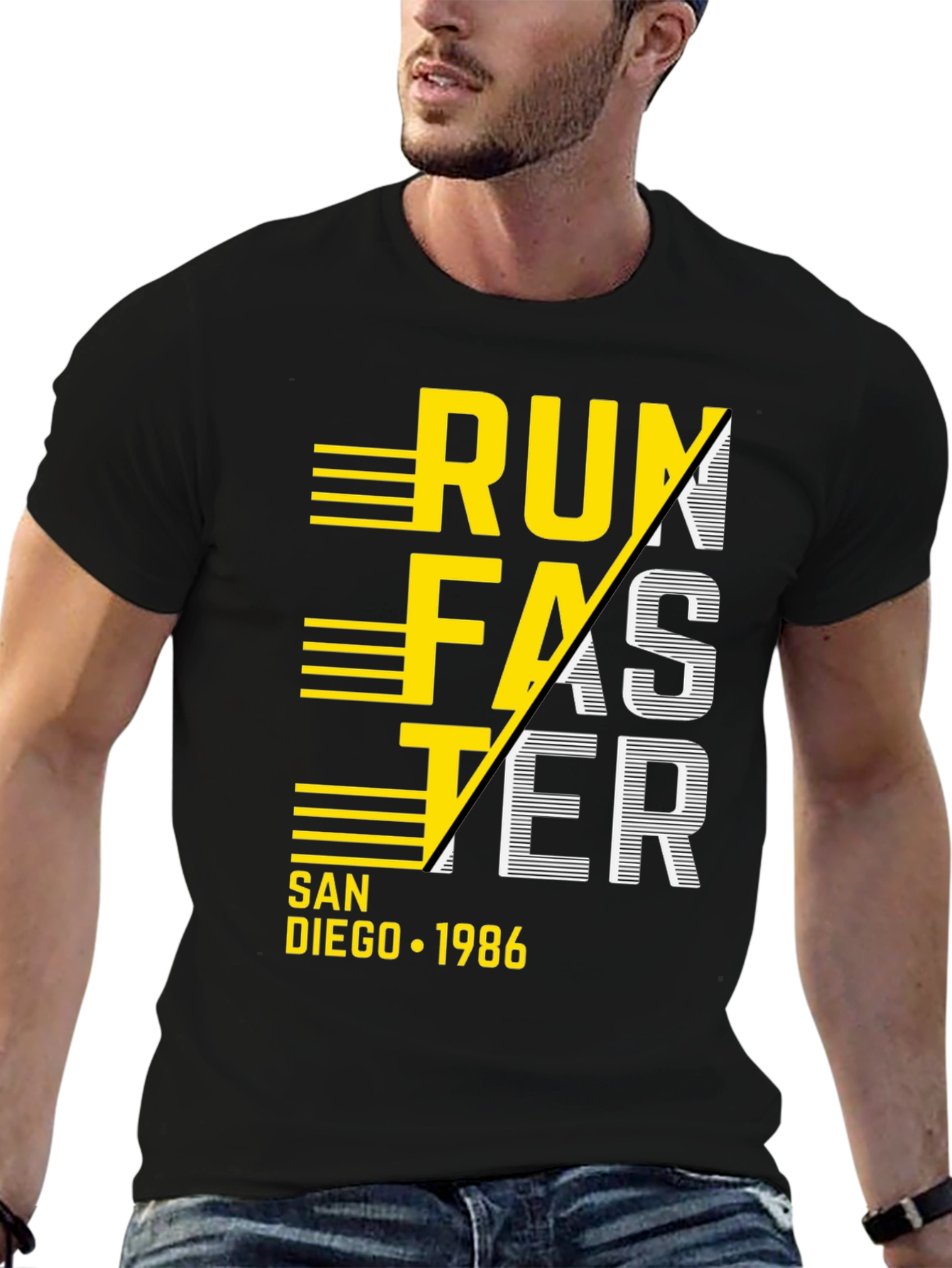Run Faster San Diego Graphic Tee